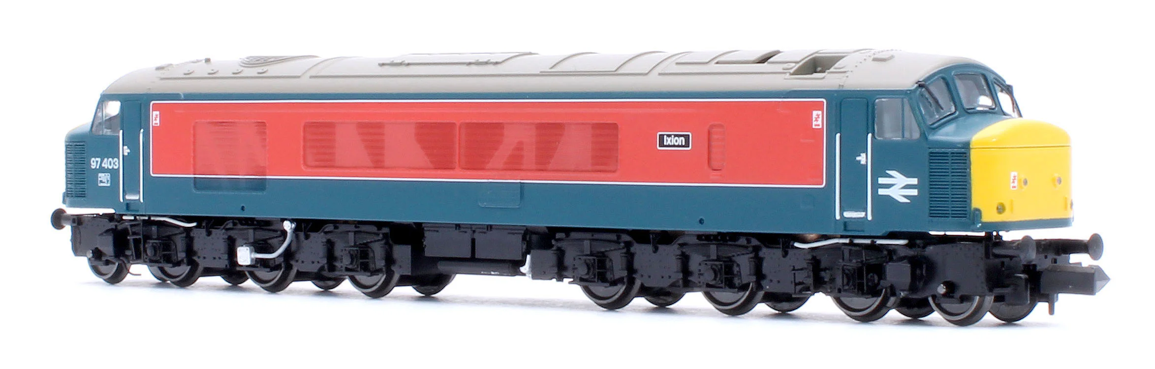 948207 Class 46 97403 Ixion RTC Blue/Red With Sealed Beam Headlights Diesel Locomotive - Image 5