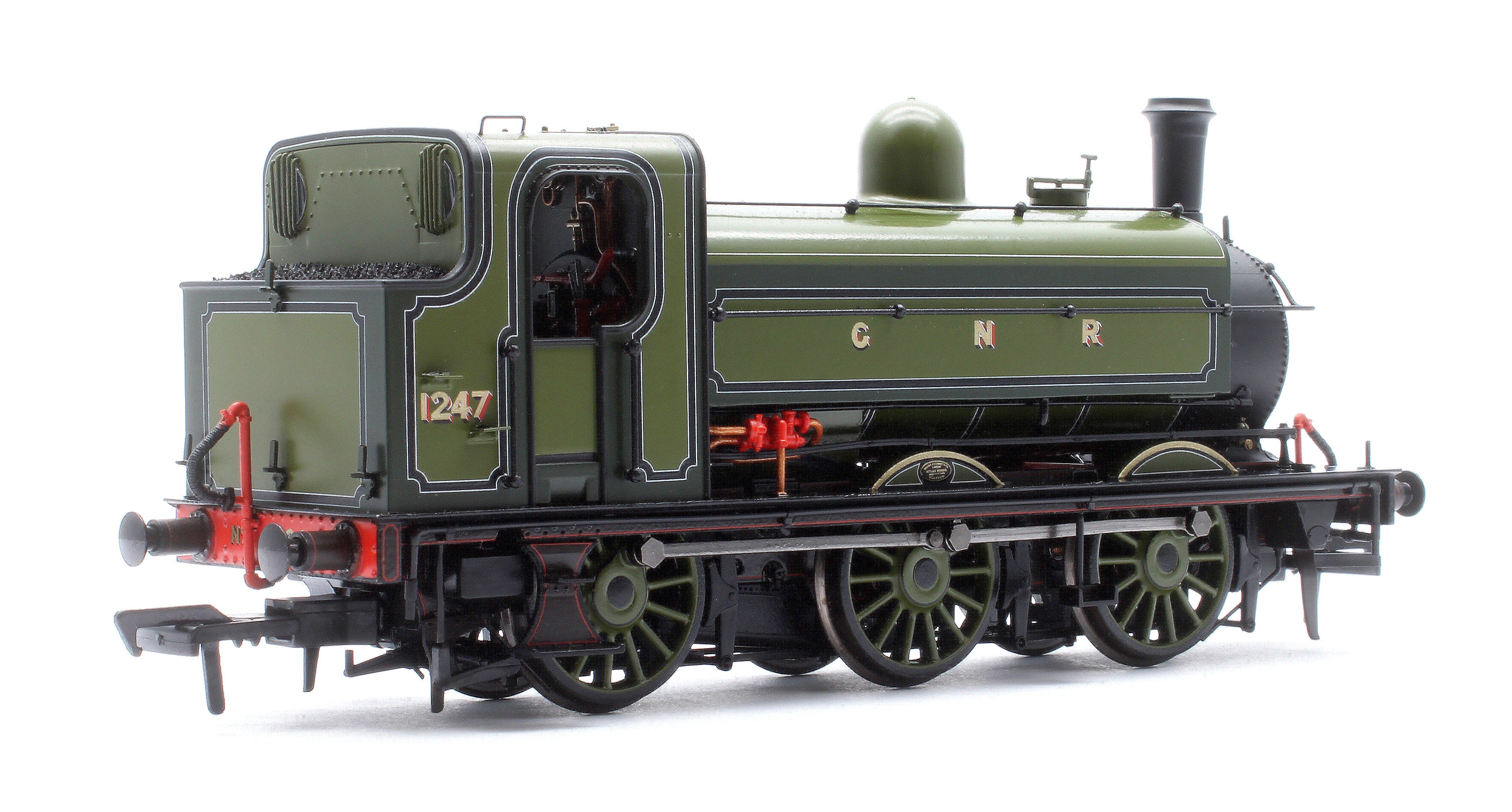 958512 GNR J13 No.1247 GNR Green 1960s Railtour Condition Steam Tank Locomotive - DCC Sound - Image 3