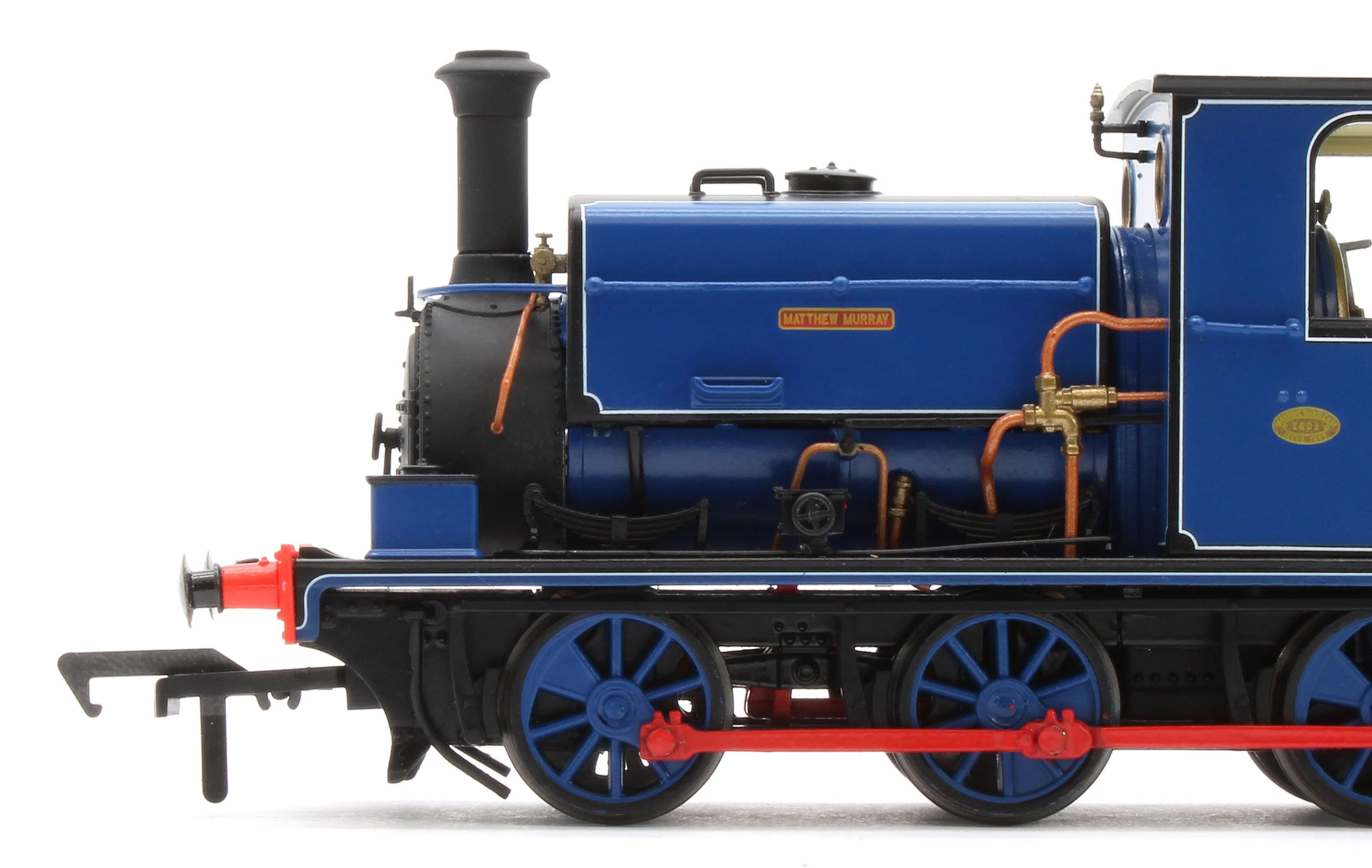 960001 Manning Wardle L Class 'Matthew Murray' in Lined Blue 0-6-0ST Steam Tank Locomotive - Image 9