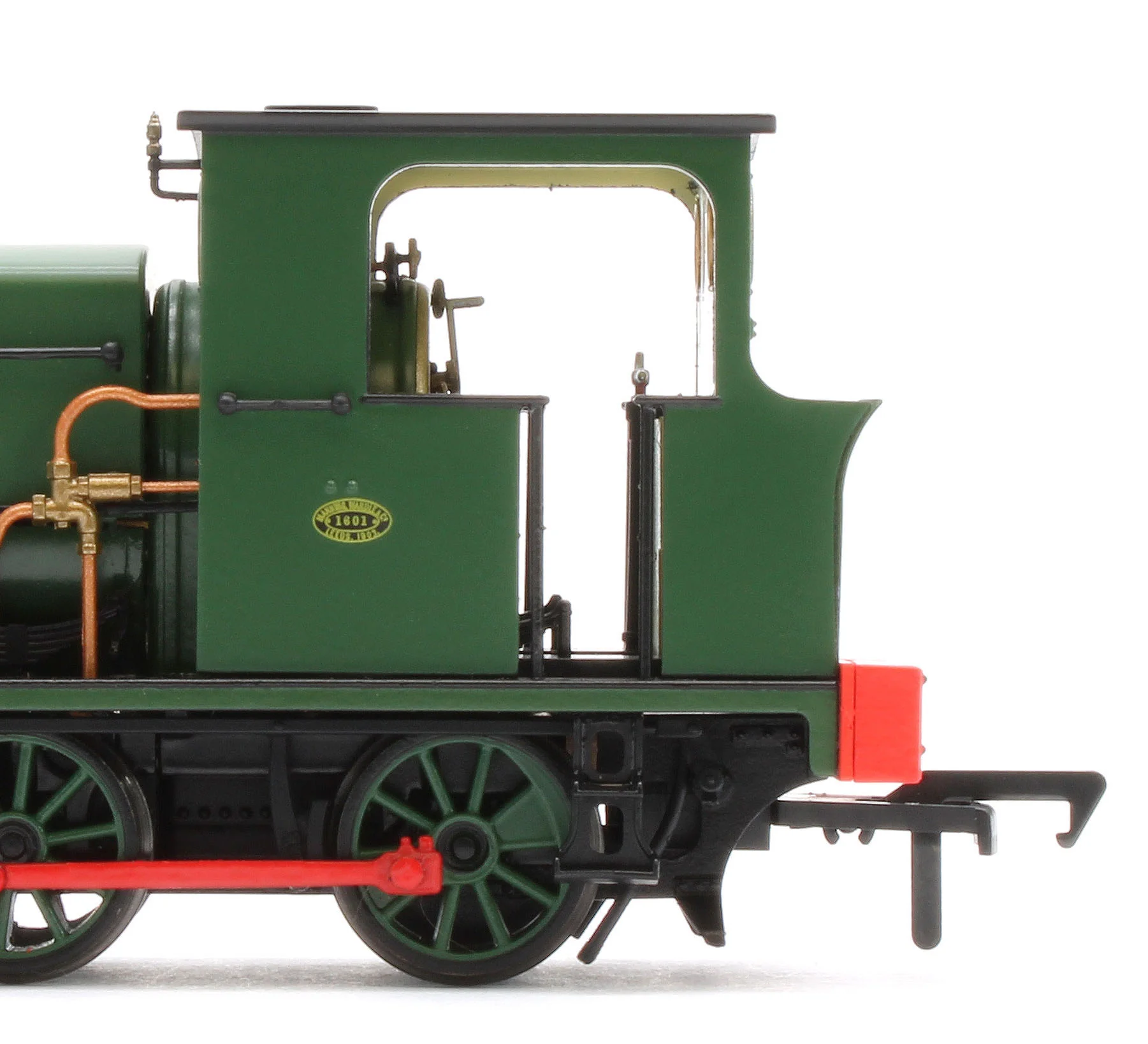 960002 Manning Wardle L Class 'Arthur' in Plain Green 0-6-0ST Steam Tank Locomotive - Image 10