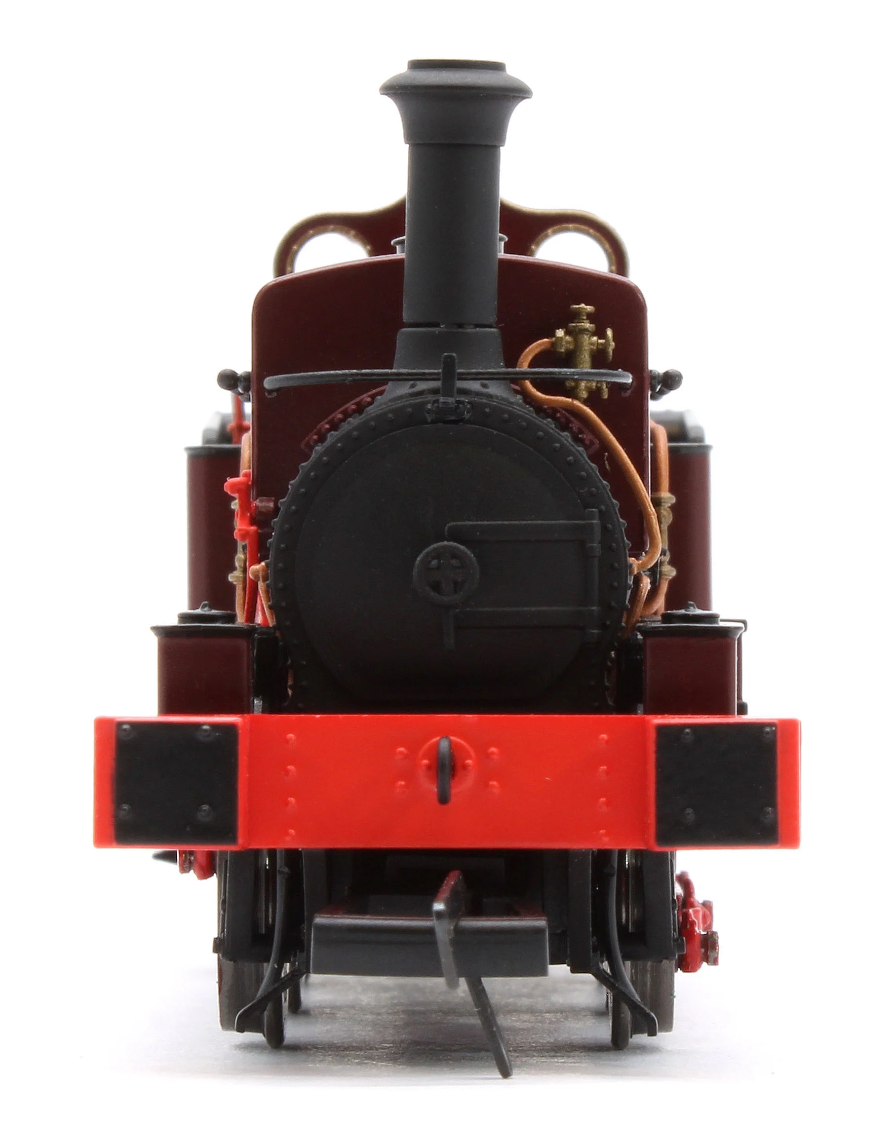 960008 Manning Wardle L Class Unnumbered in Plain Red 0-6-0ST Steam Tank Locomotive - Image 7