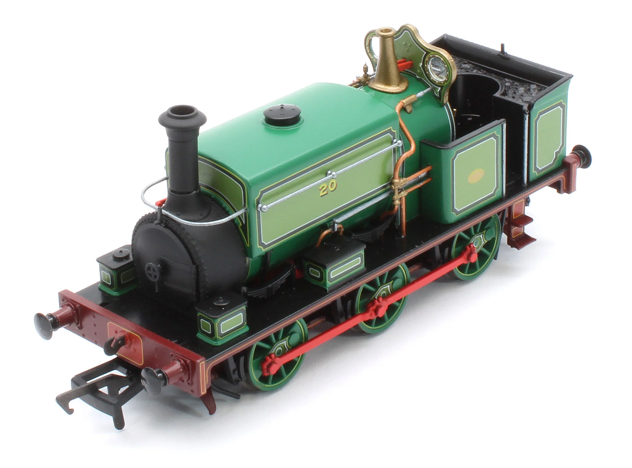 960505 Manning Wardle L Class 'Logan and Hemmingway' No.20 in Lined Green 0-6-0ST Steam Tank Locomotive - DCC Sound - Image 11