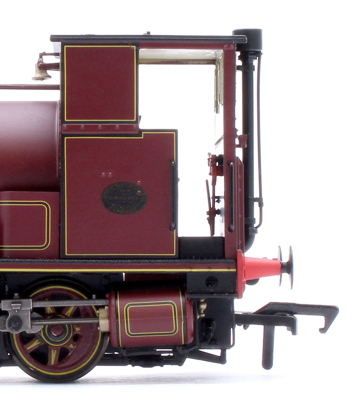 965010 Andrew Barclay Fireless 0-4-0 - Lined Maroon Steam Locomotive - Image 10