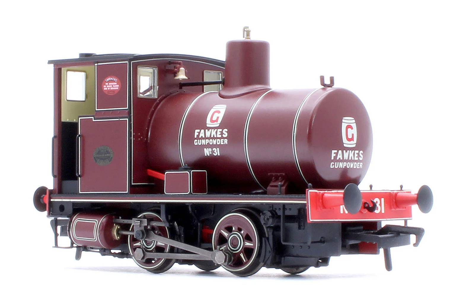 965011 Andrew Barclay Fireless 0-4-0 G. Fawkes Gunpowder Works No.31 Steam Locomotive - Image 6