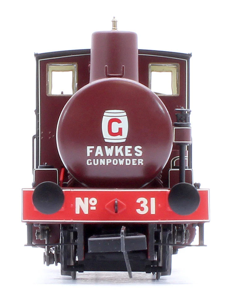 965011 Andrew Barclay Fireless 0-4-0 G. Fawkes Gunpowder Works No.31 Steam Locomotive - Image 7