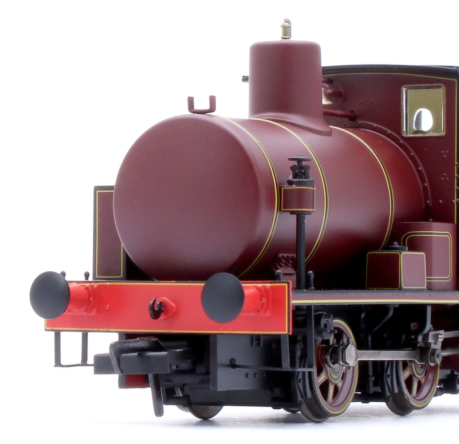 965510 Andrew Barclay Fireless 0-4-0 - Lined Maroon Steam Locomotive - DCC Sound - Image 11