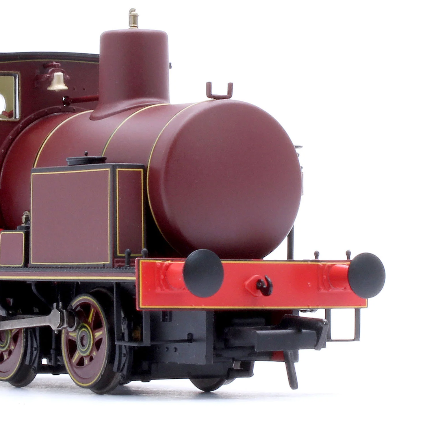 965510 Andrew Barclay Fireless 0-4-0 - Lined Maroon Steam Locomotive - DCC Sound - Image 12