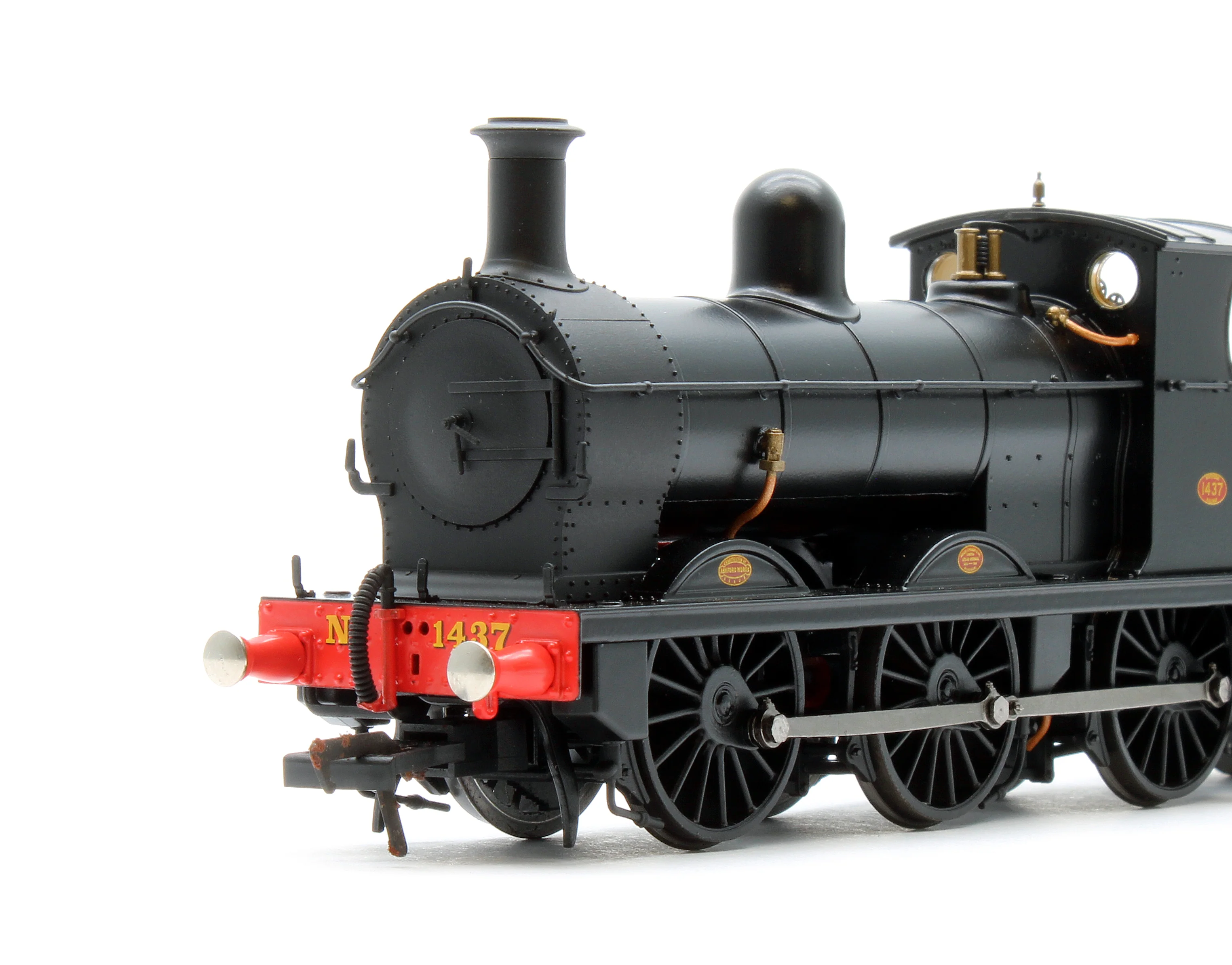 966505 SECR O1 No.1437 SR Plain Black (Egyptian Lettering) Steam Locomotive - DCC Sound - Image 7