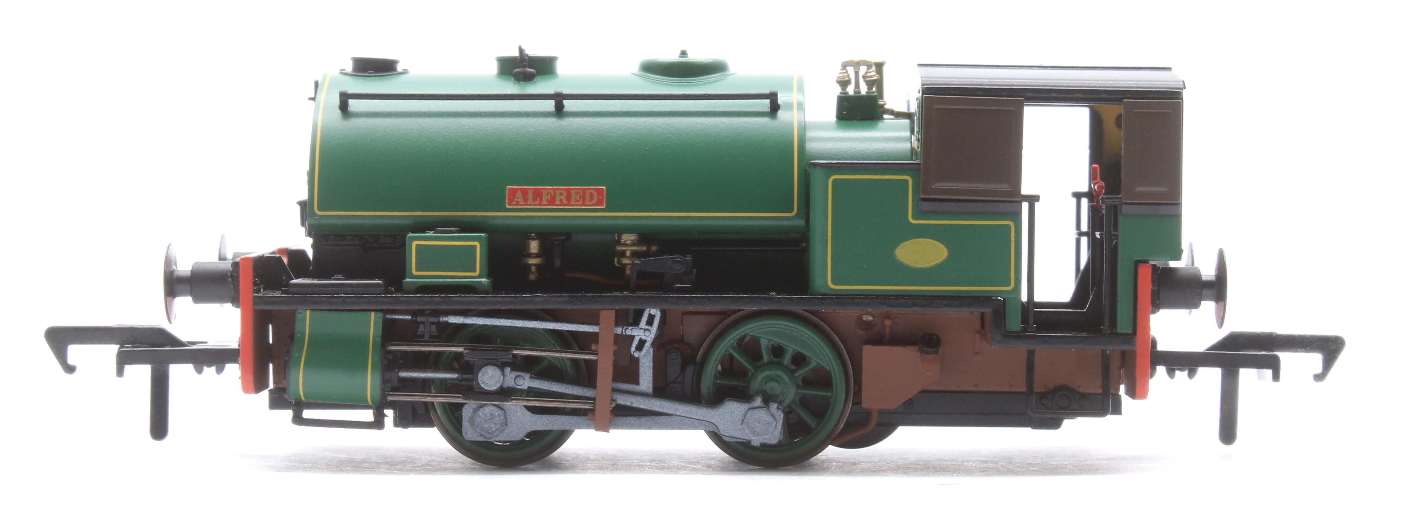 968001 Port of Par Bagnall’s in Special Presentation Box Twin Pack - Lined Dark Green Steam Locomotive - Image 7