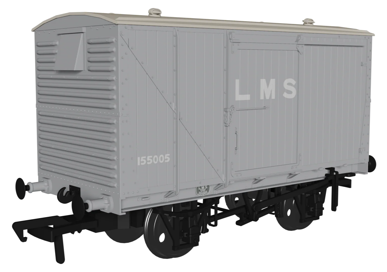 970101 12 Ton LMS D1832A Van - LMS (pre-36) No.155005