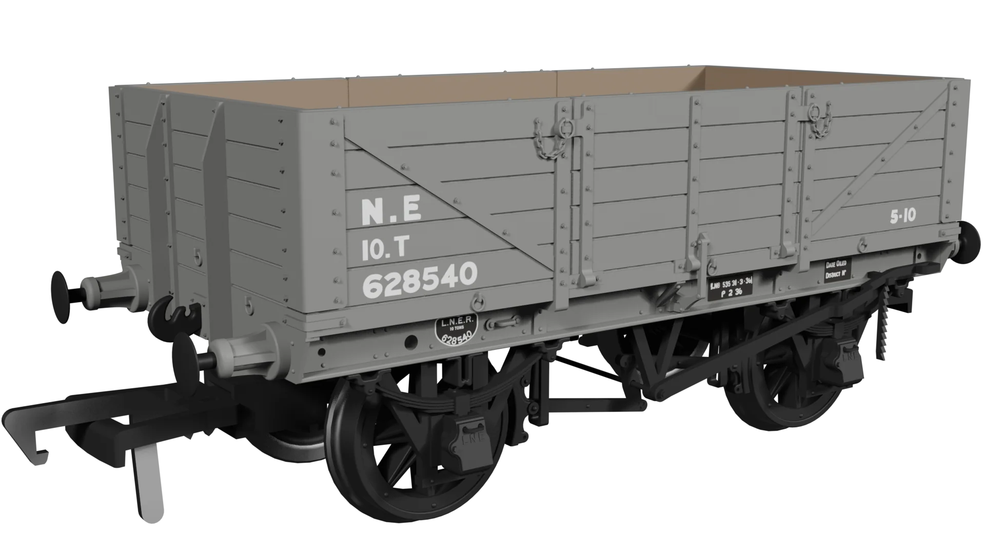 972012 GER Dia.17 5-Plank Open Wagon NE (post-36) No.628540