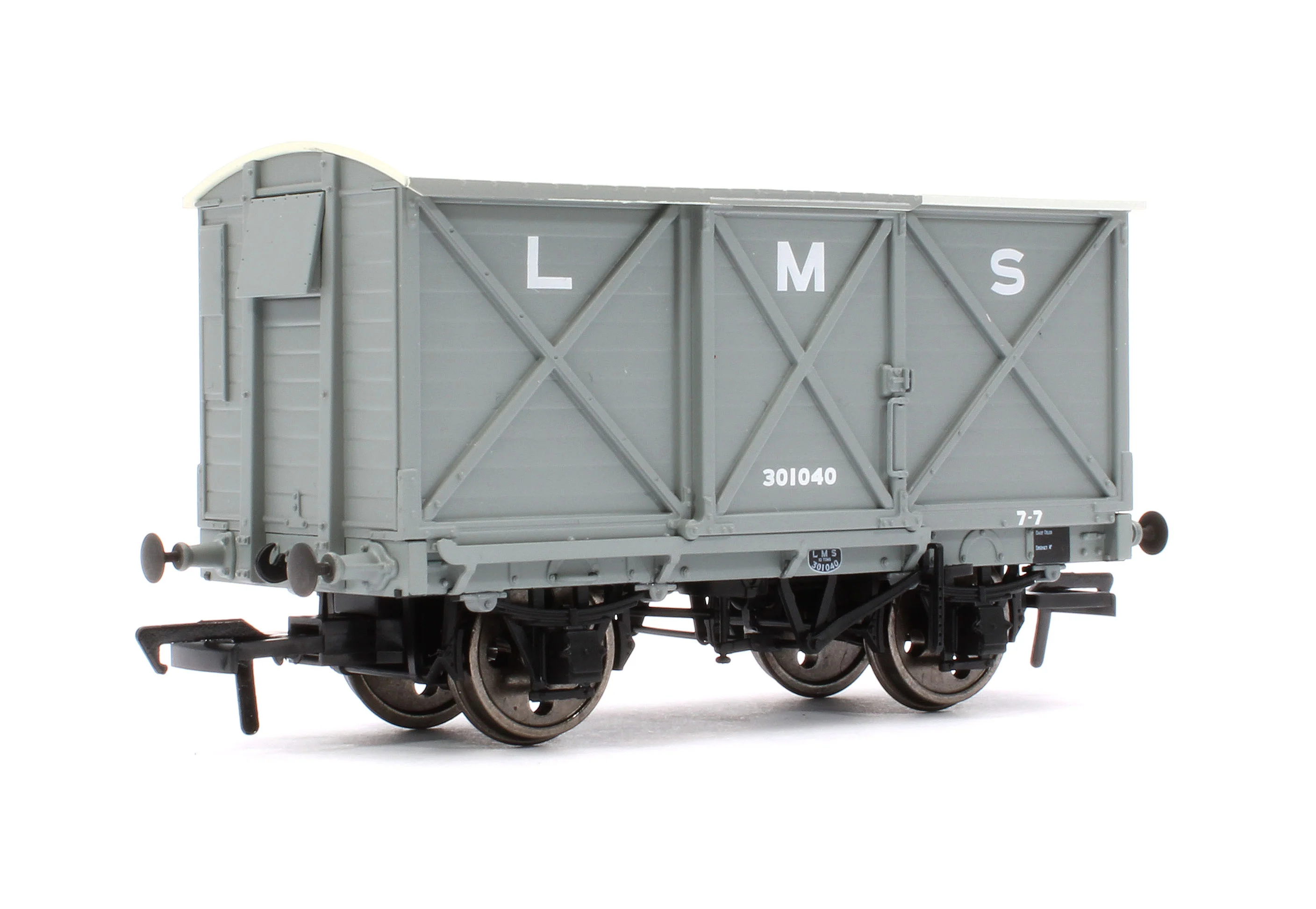 976006 Caledonian Railway Dia.67 10t Van - LMS (pre-36) No.301040 - Image 3