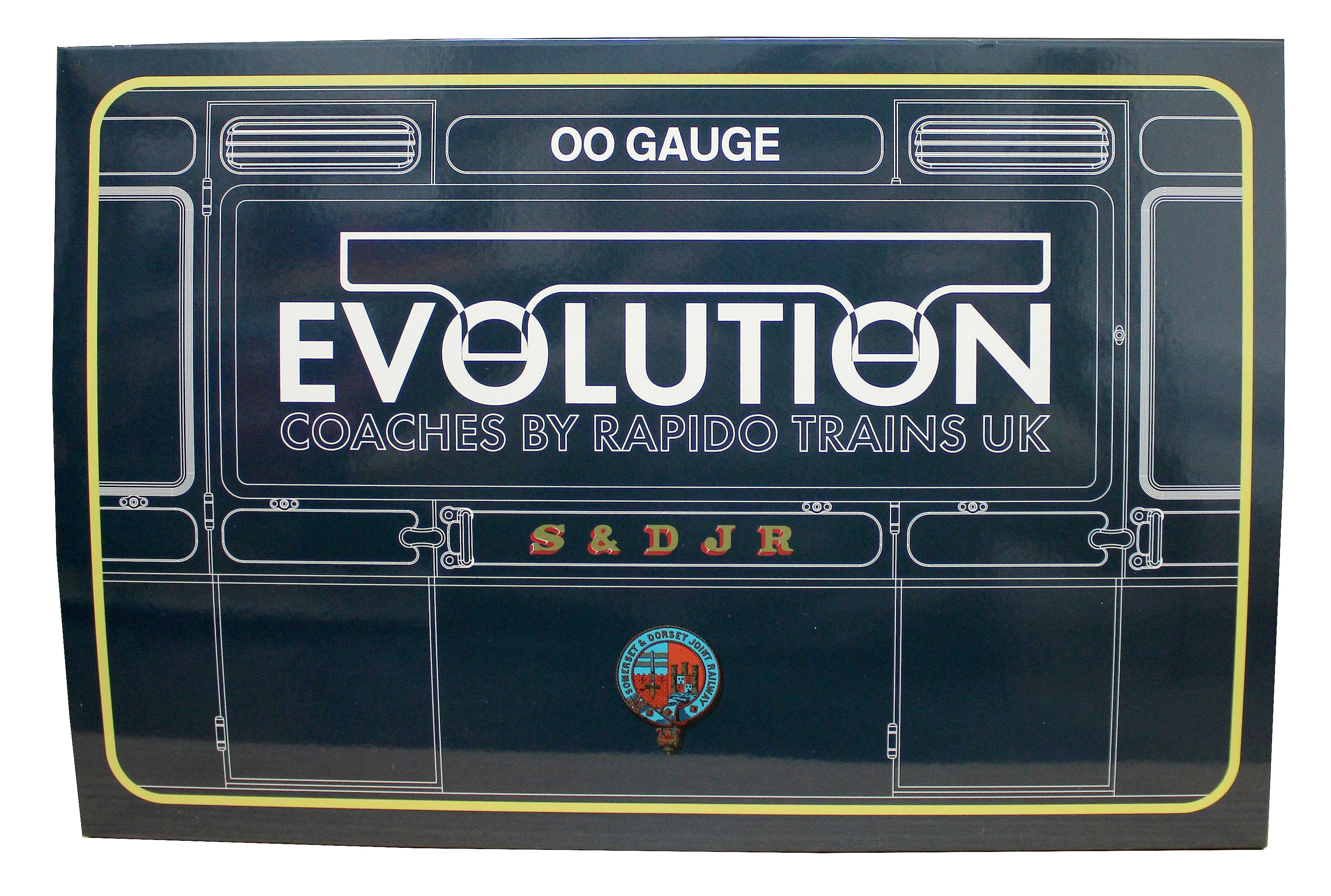 978025 48' SDJR ‘Evolution’ Bogie Coach Non-Corridor Carriage No.85, No.71 & No.15 3-Pack - Image 13