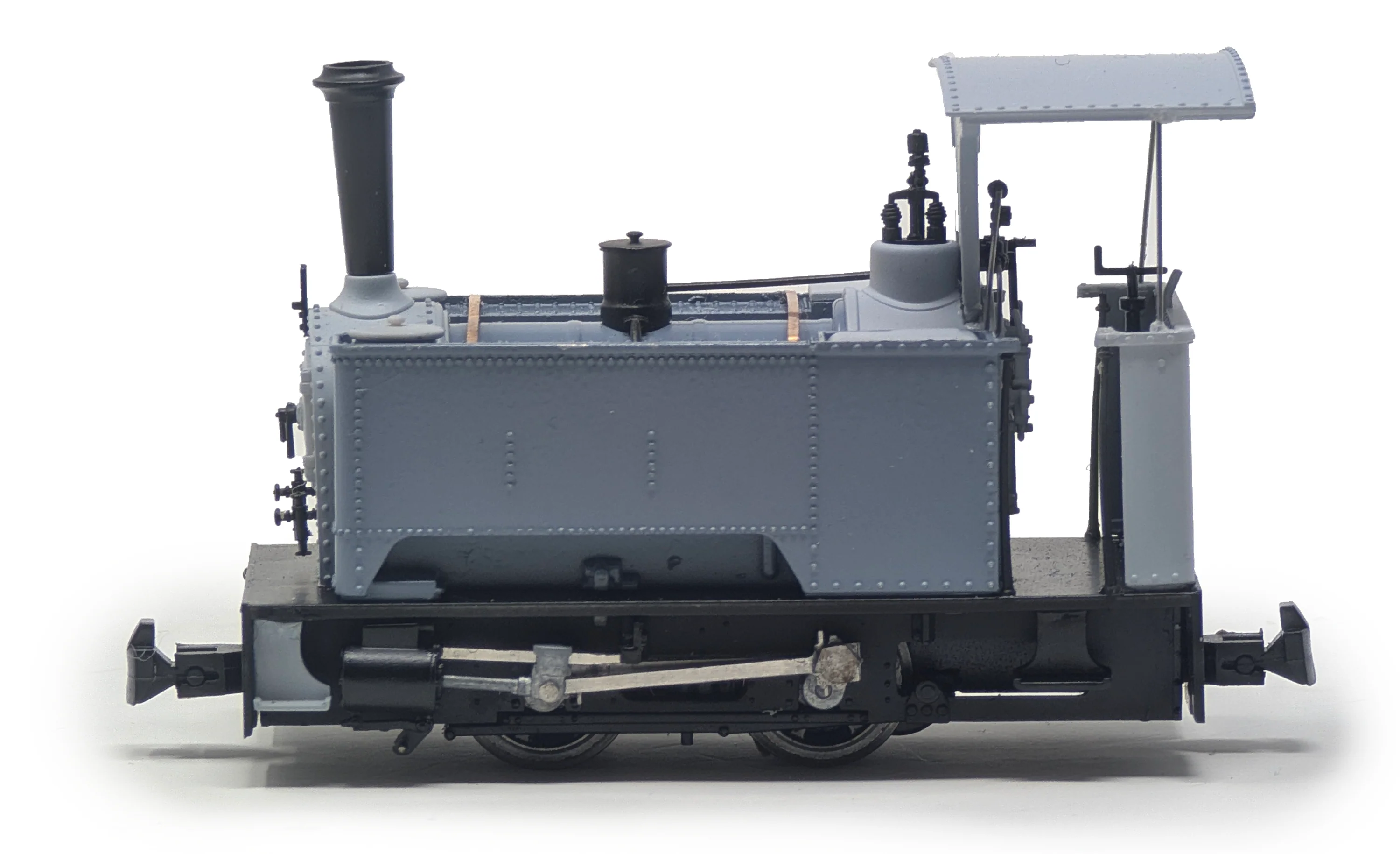 Sirdar Class 0-4-0 Kerr, Stuart & Co. Long-Tank Lined Blue Steam Locomotive - Image 5