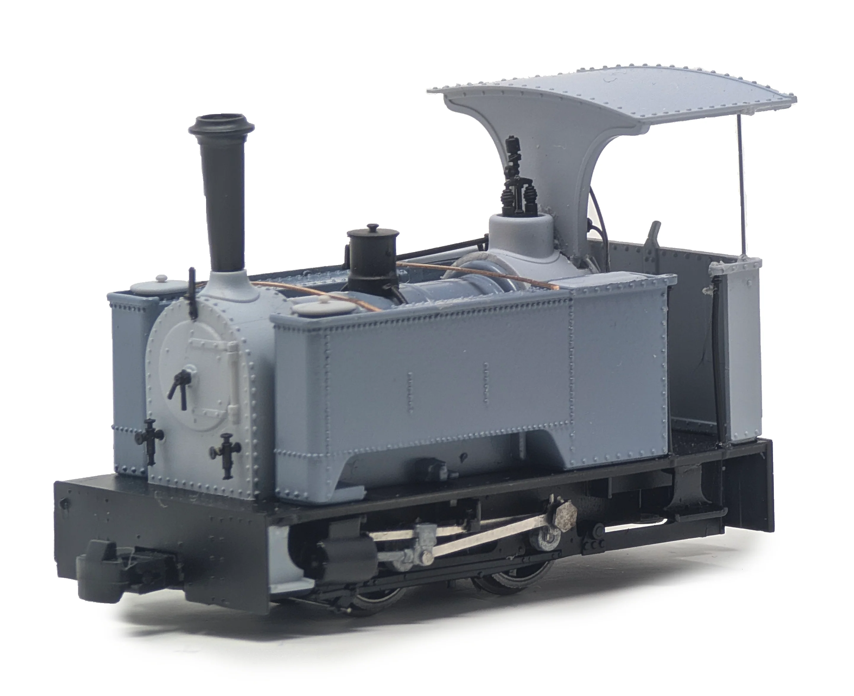 Sirdar Class 0-4-0 Kerr, Stuart & Co. Long-Tank Plain Yellow Steam Locomotive - Image 4