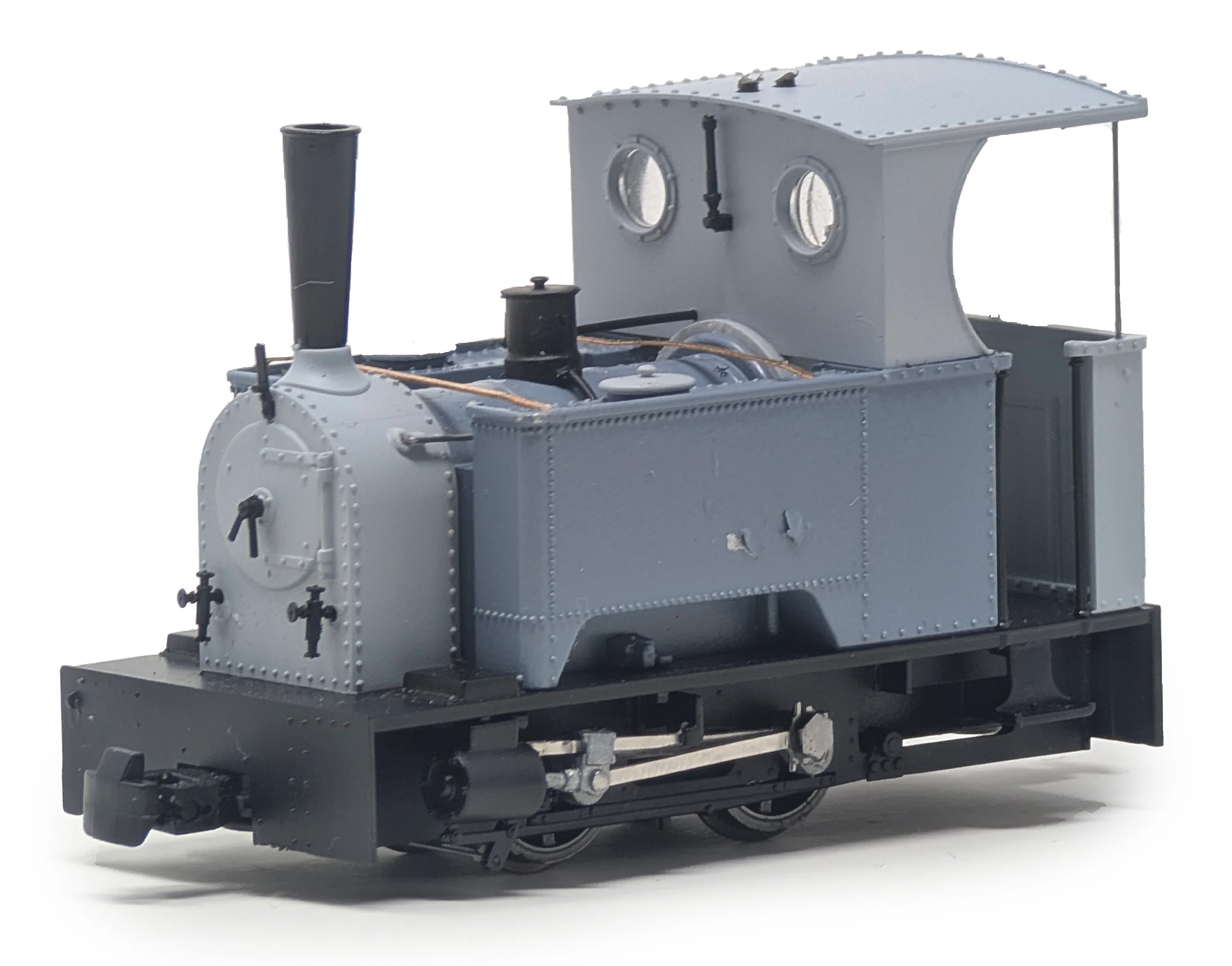 Sirdar Class 0-4-0 Kerr, Stuart & Co. Short-Tank 'What If' - Lined Dark Blue Steam Locomotive - Image 3