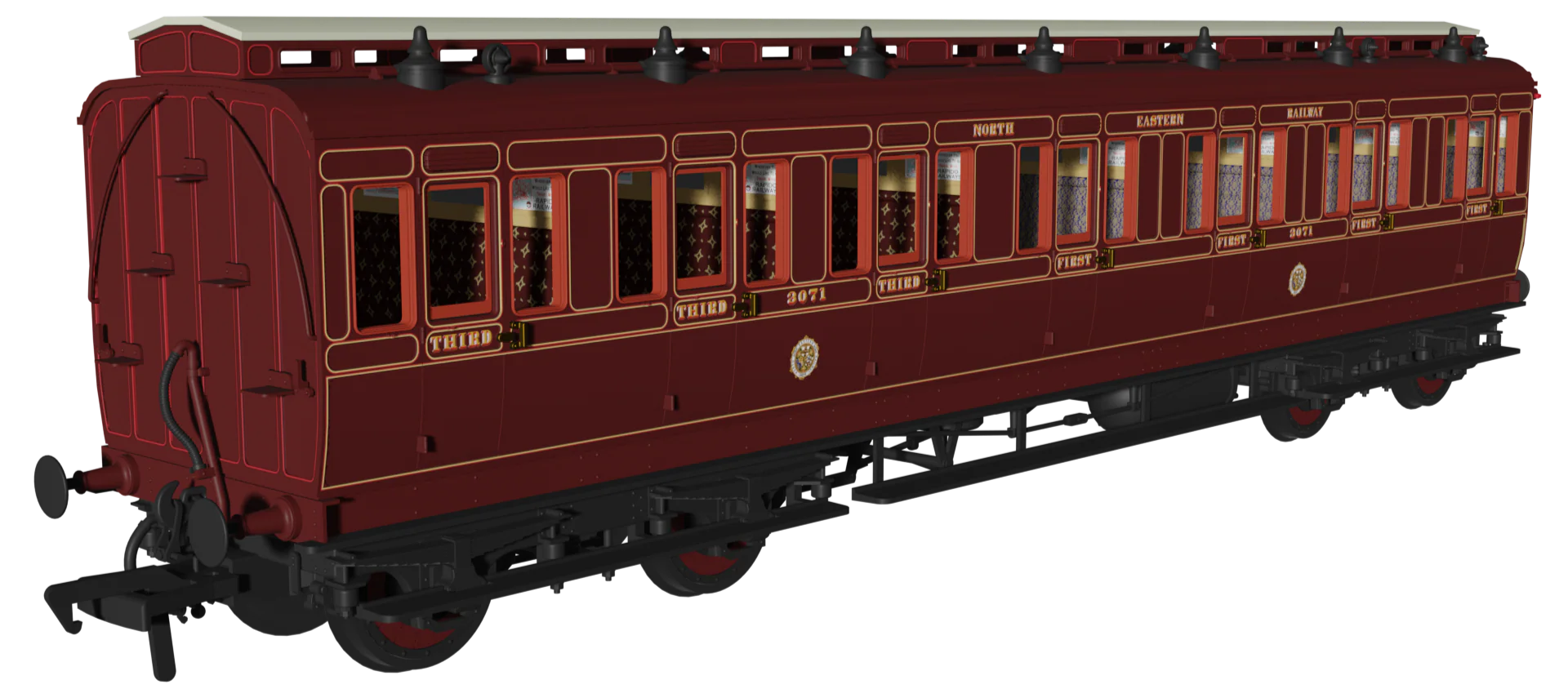 978152 ‘Evolution’ 48’ North Eastern Railway Crimson Lake Composite No.3071