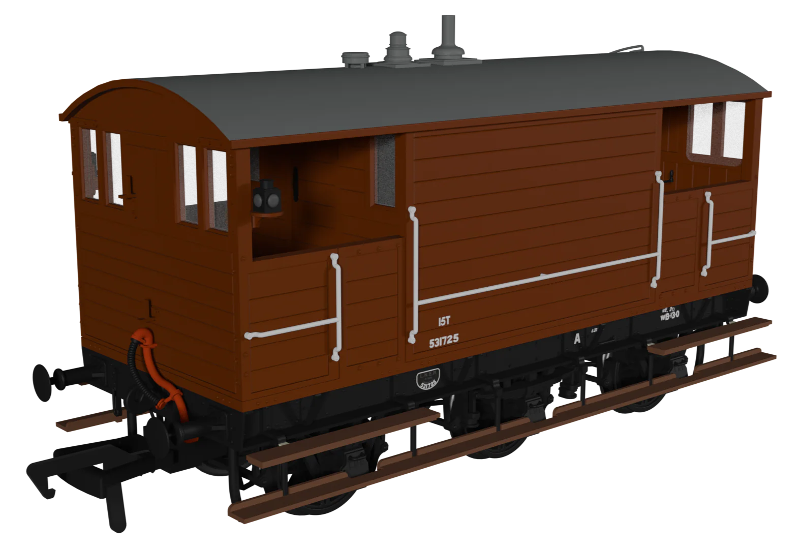 975010 GCR 15T 6w Brake - BR Bauxite No.531725