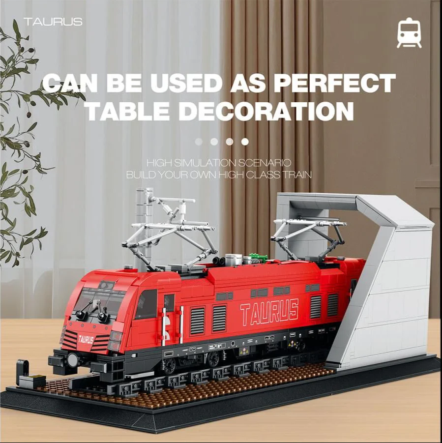 European Electric Locomotive 1939pc Construction Set - Image 3