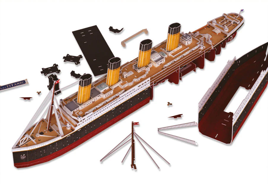 00154 RMS Titanic - LED Edition Model Kit - Image 5