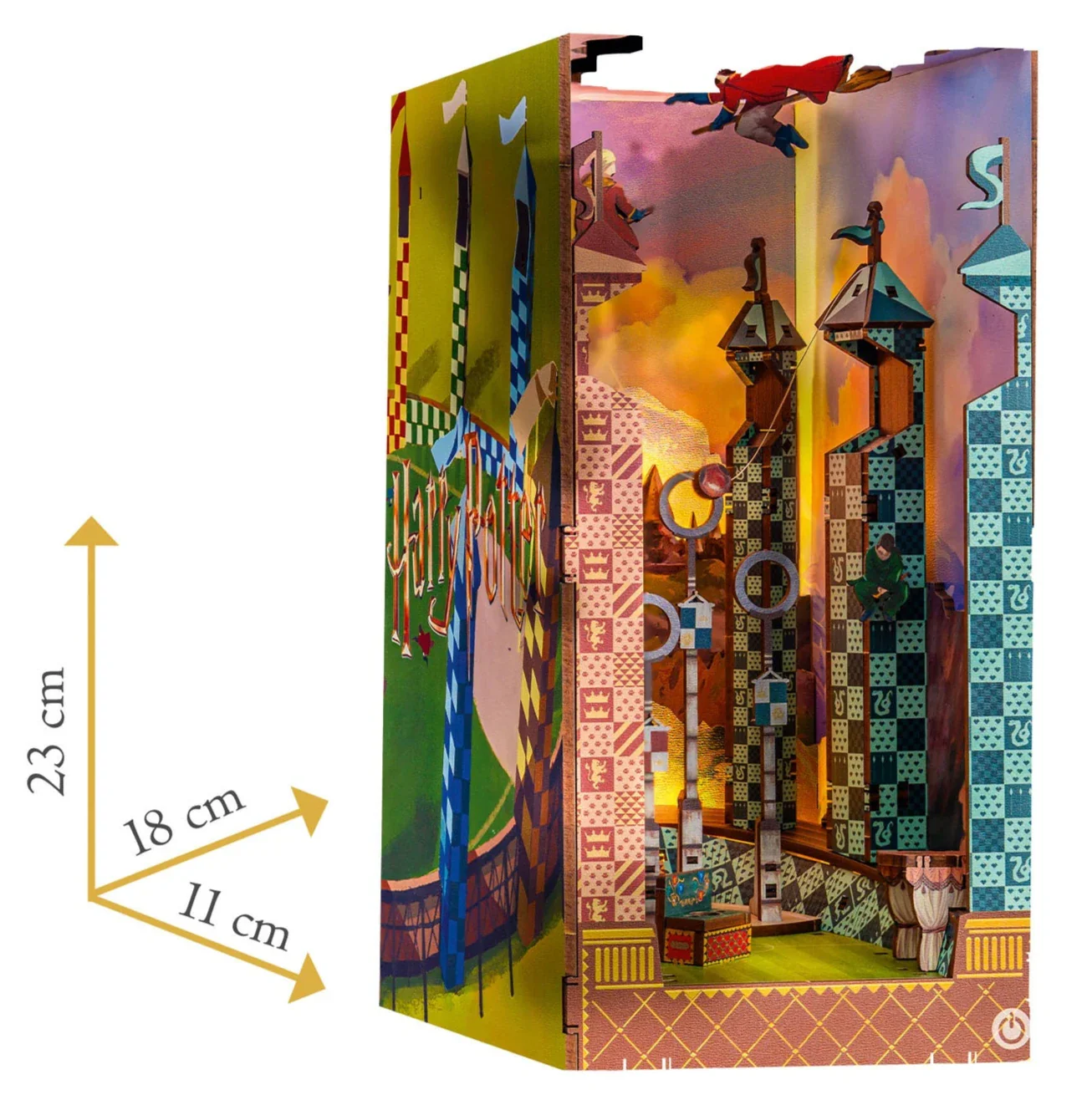 00532 Quiddich Field - Harry Potter: Tiny Adventures Model Kit - Image 2