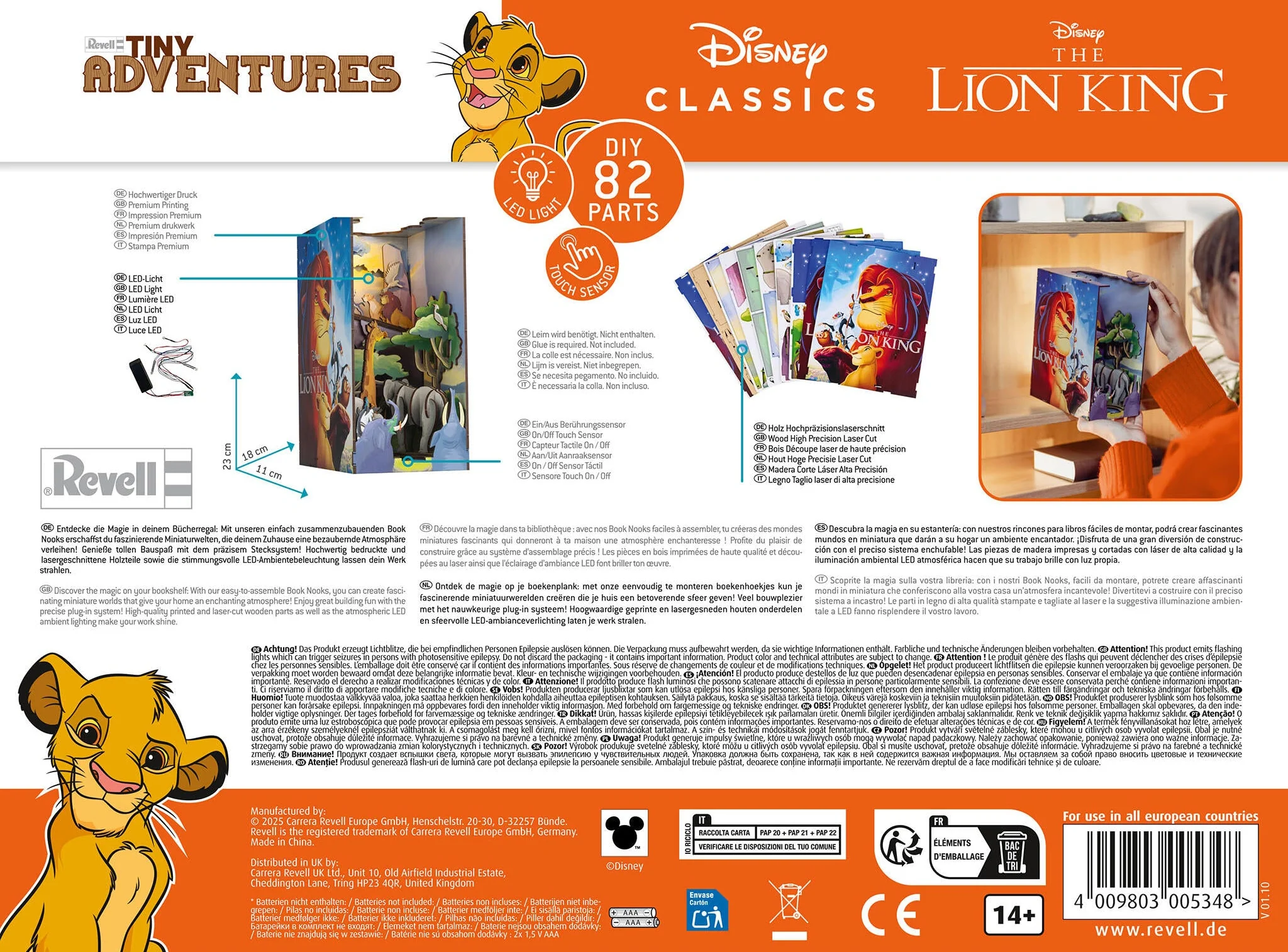 The Lion King Tiny Adventures Model Kit - Image 7