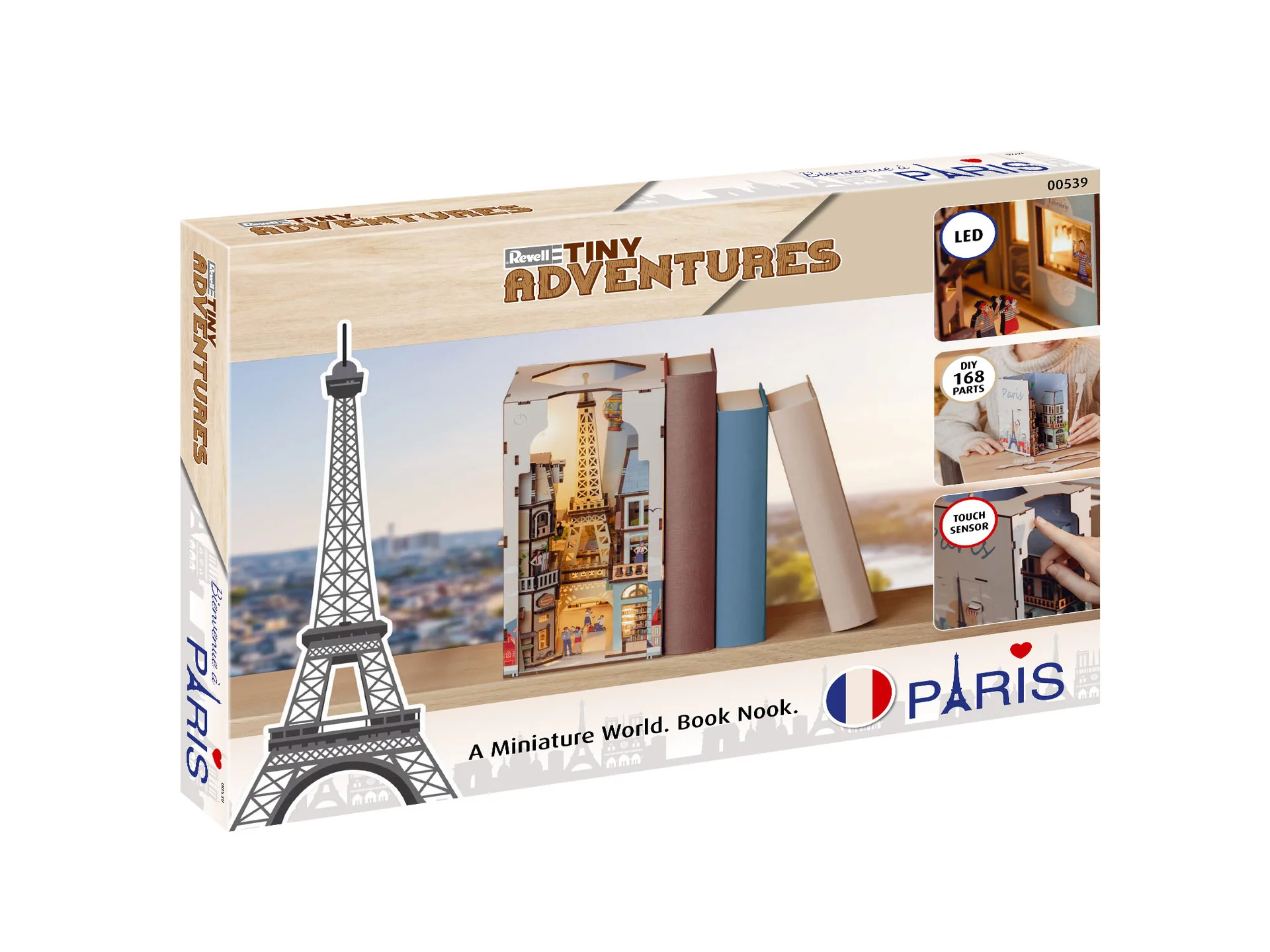 00539 Tiny Adventures "Paris" Model Kit - Image 4