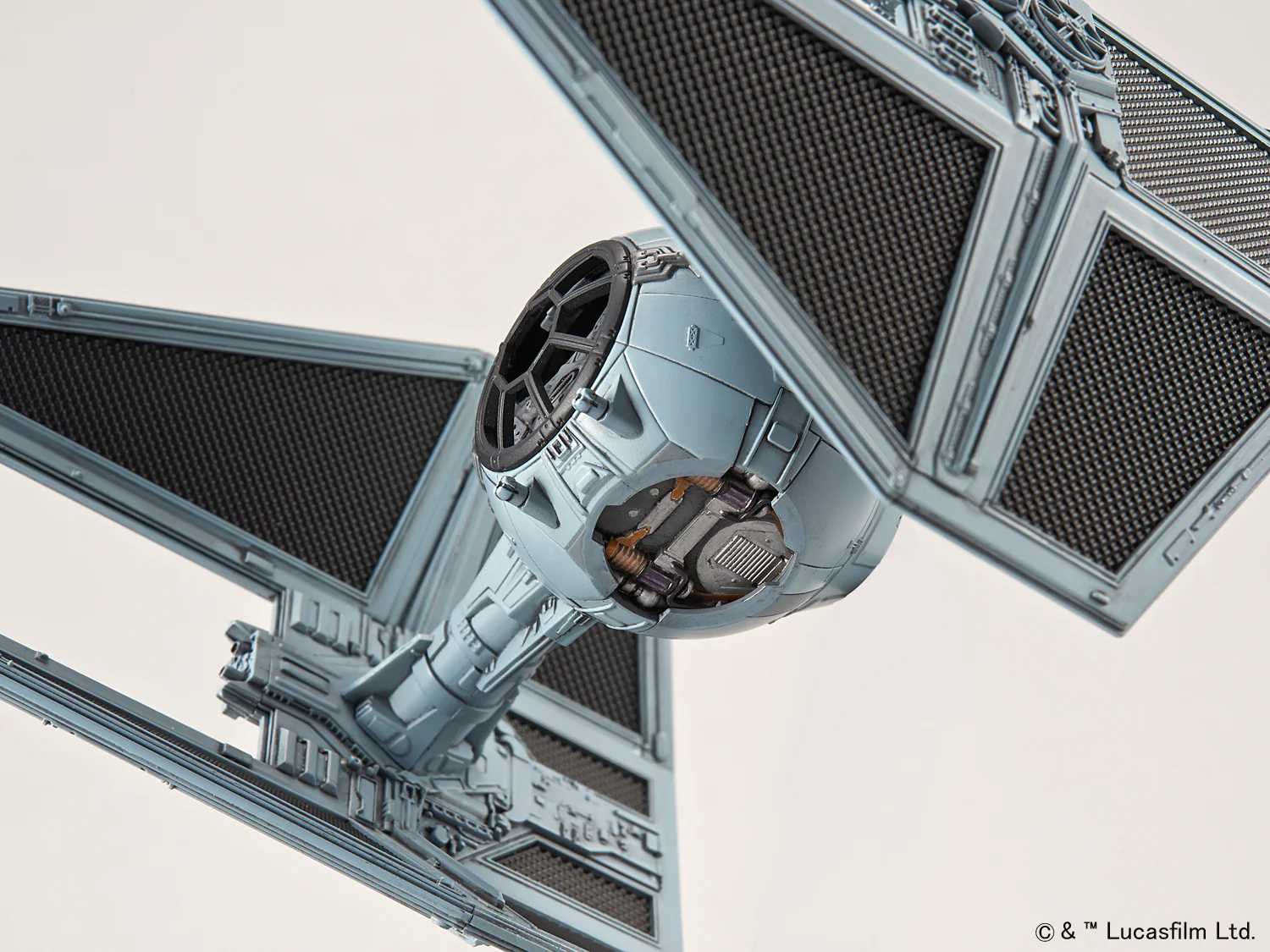 01212 Bandai Star Wars Tie Interceptor (1:72 Scale) Model Kit - Image 7