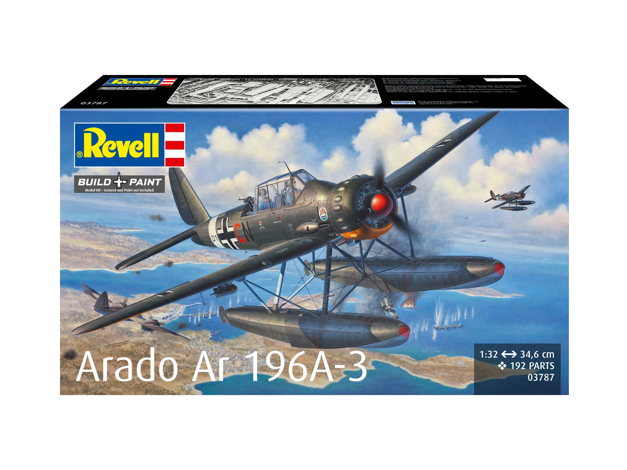 03787 Arado Ar196A-3 Seaplane Model Kit - Image 10