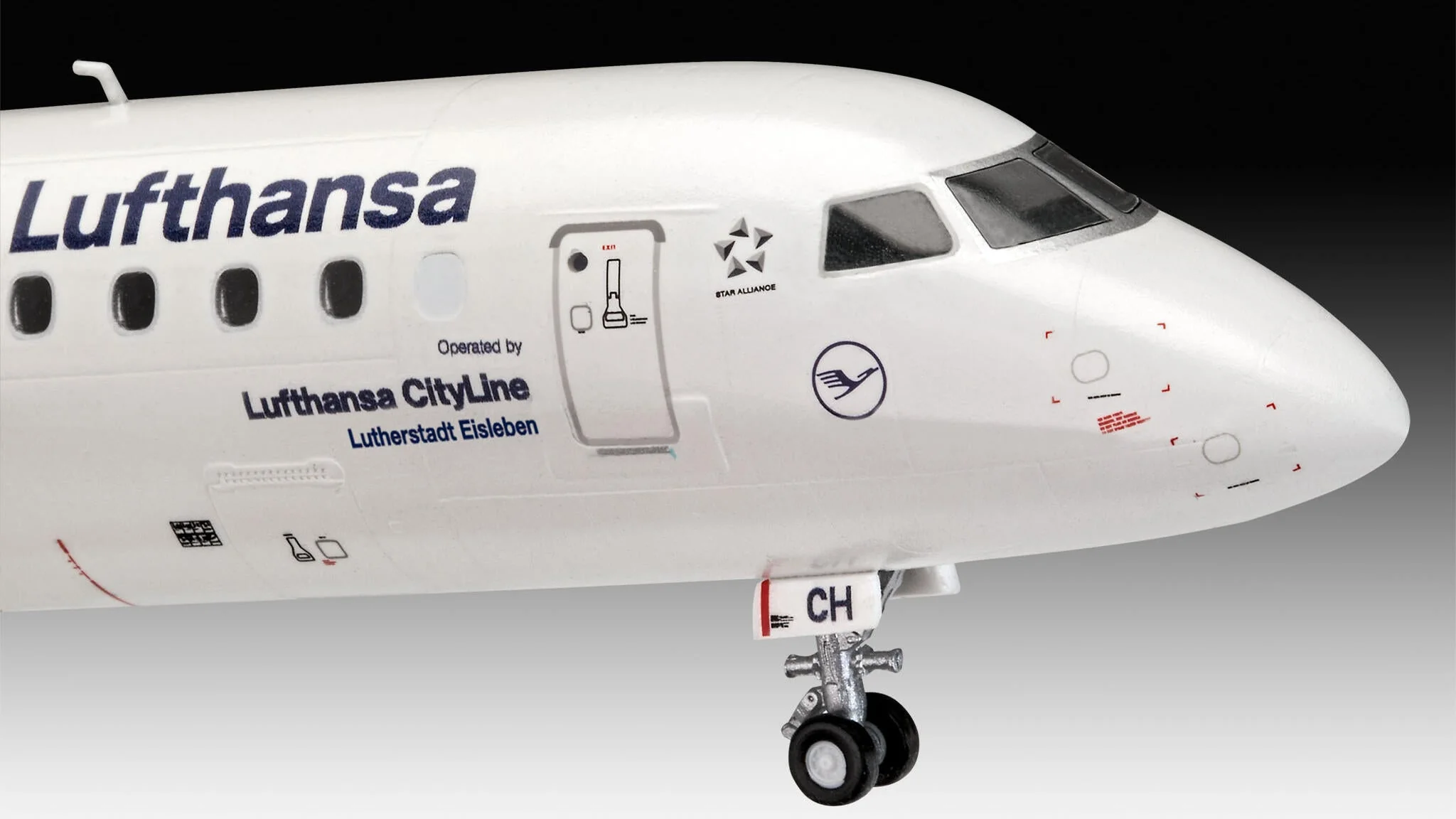 Embraer 190 "Lufthansa" New Livery Model Kit - Image 3