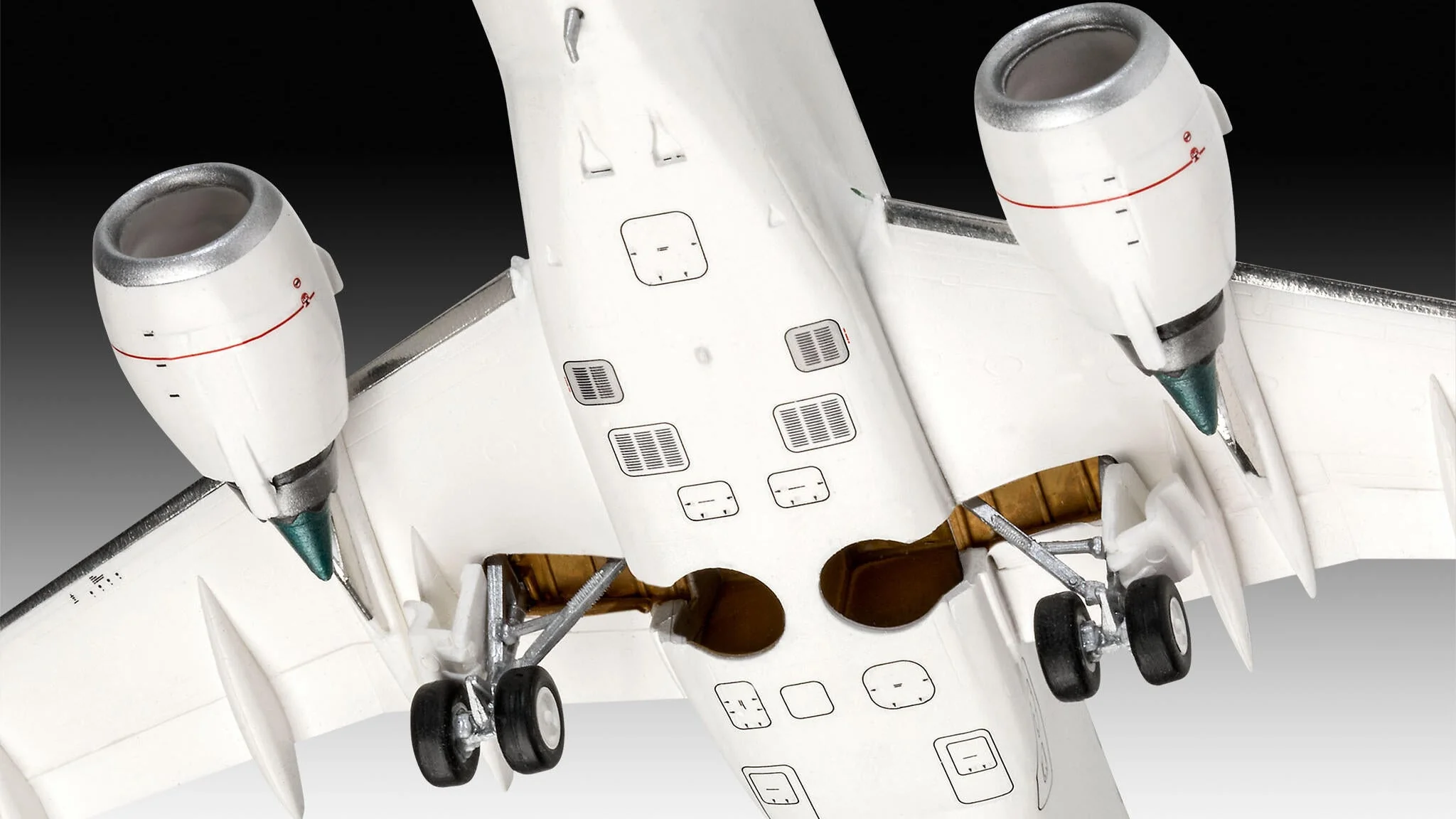 Embraer 190 "Lufthansa" New Livery Model Kit - Image 6
