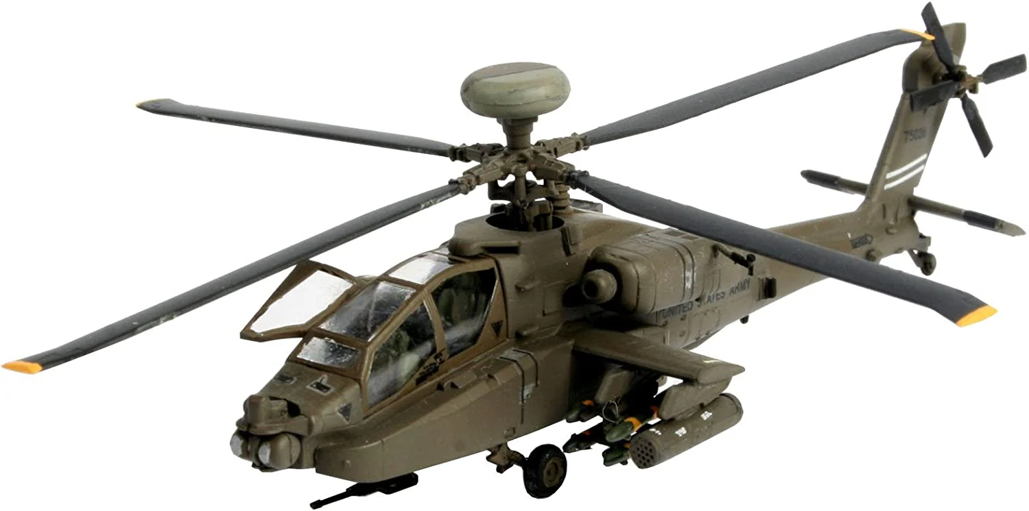04046 US AH-64D Longbow Apache (1:144 Scale) Model Kit - Image 2