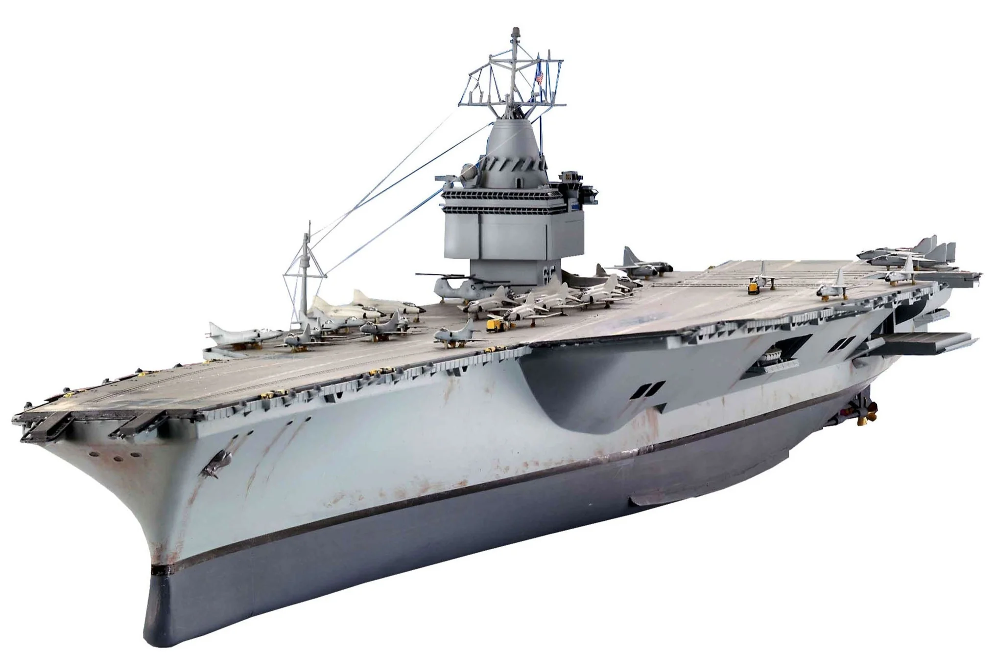 05046 US Nuclear Carrier USS Enterprise (1:720 Scale) Model Kit - Image 2