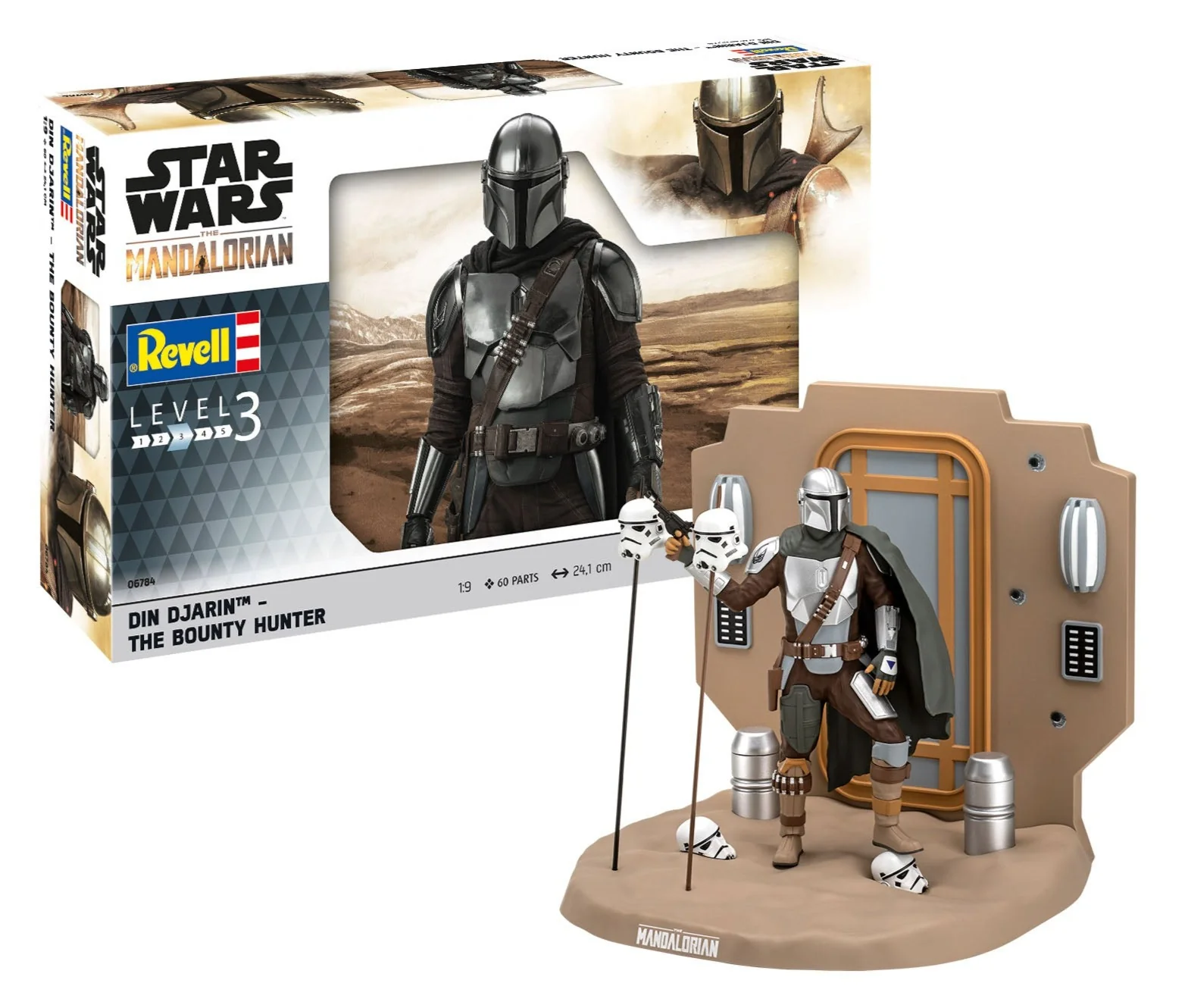 06784 The Mandalorian The Bounty Hunter (1:9 Scale) Model Kit