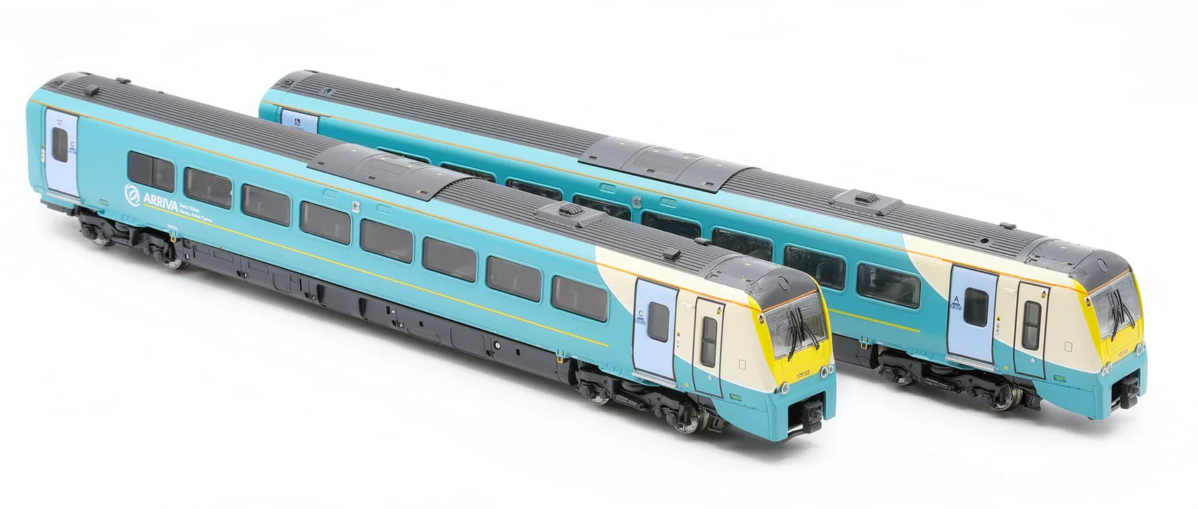 RT-N-175-ATW-002A Class 175 - Arriva Train Wales livery (N/2mm) 2-car DMU - Image 2