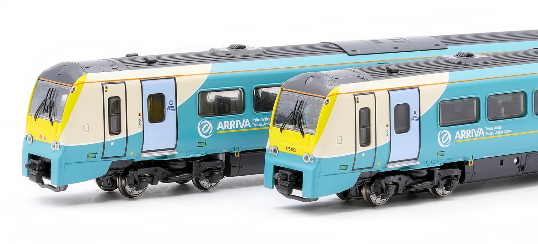 RT-N-175-ATW-002A Class 175 - Arriva Train Wales livery (N/2mm) 2-car DMU - Image 3