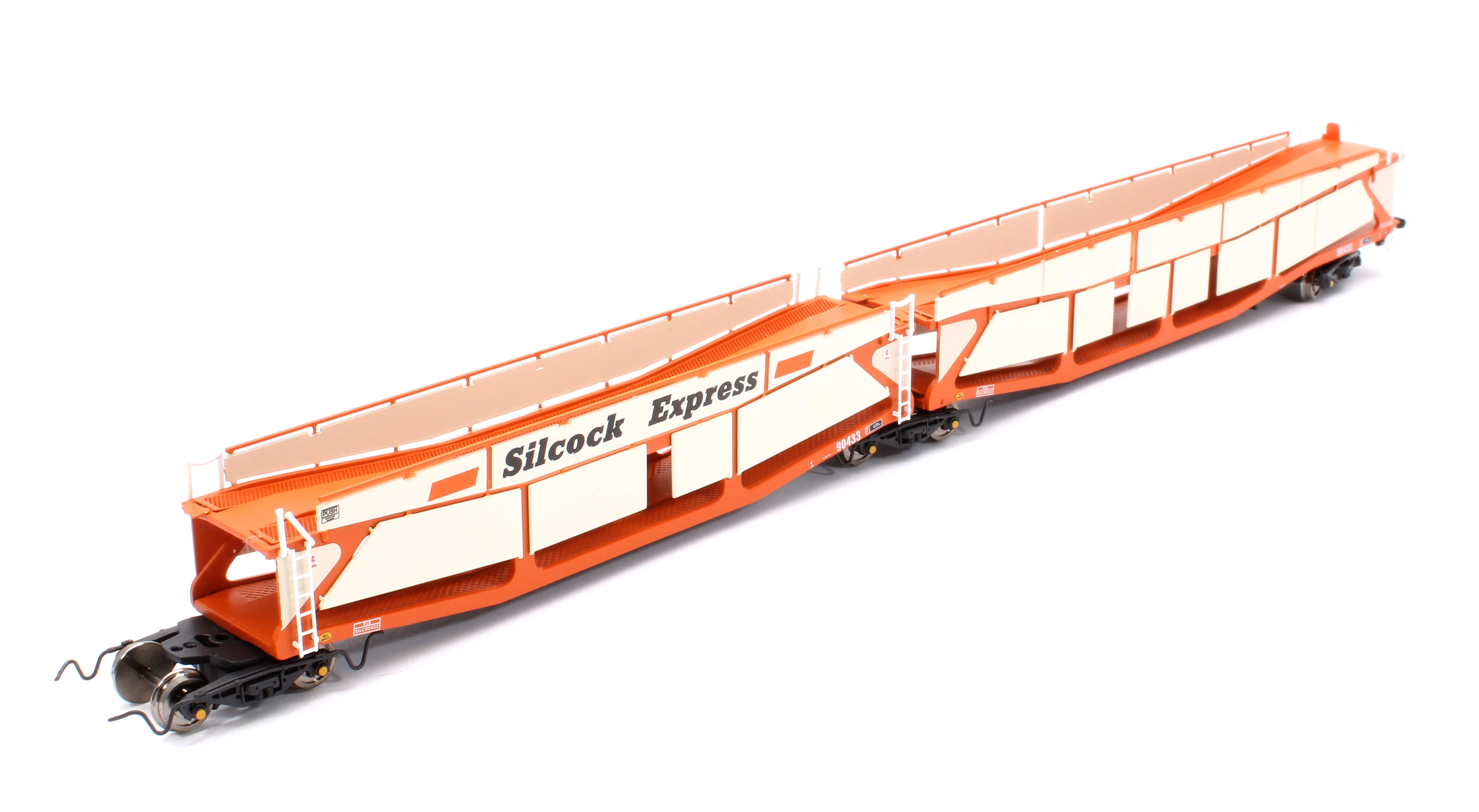 Quad Set Cartic-4 Car Carrier - Silcock Express Livery with Side Screens (Set A) - Image 4