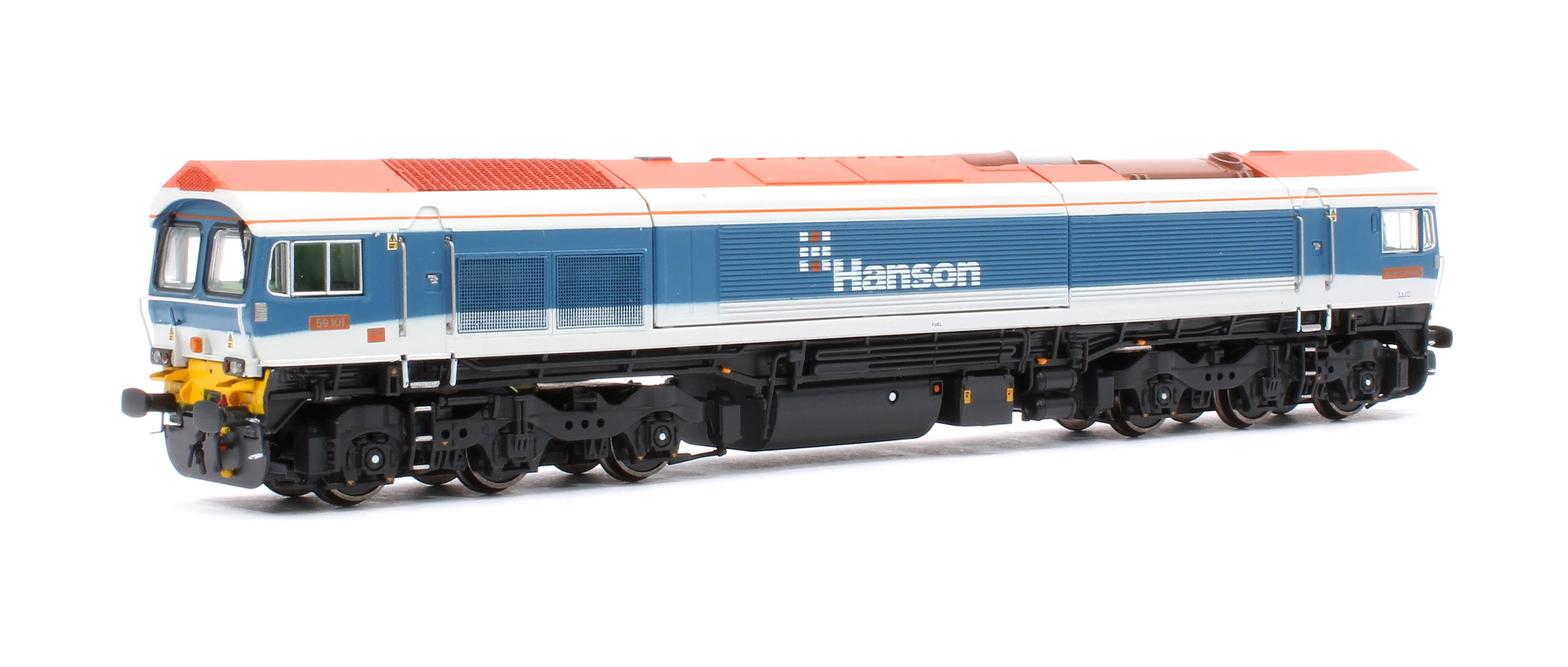RT-N59-HN-101DC Class 59 59101 Hanson Livery Village of Whatley Diesel Locomotive