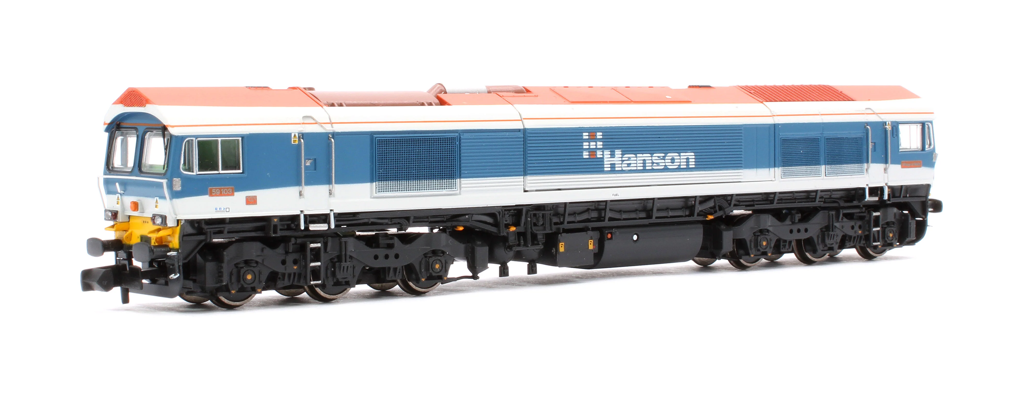 RT-N59-HN-103DC Class 59 59103 Hanson Livery Village of Mells Diesel Locomotive