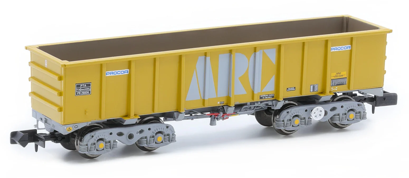 Pack of 5 PTA/JUA Aggregate Tippler Wagons ARC (Inner) - Image 2