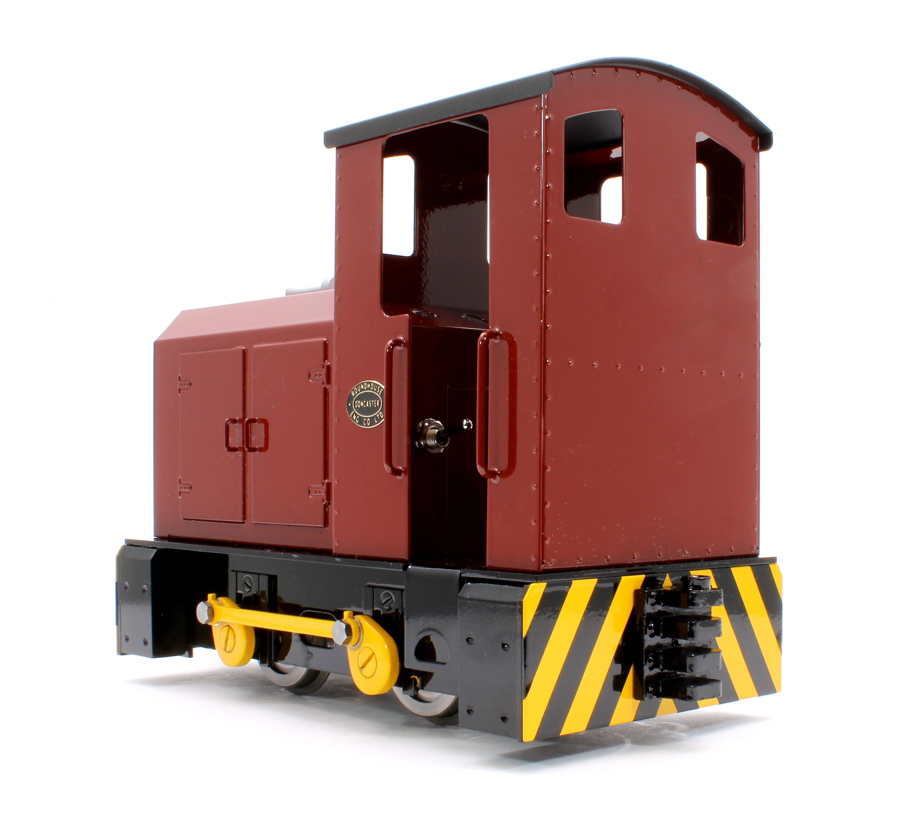 0-4-0 'Bulldog' Crimson Lake (Radio Control, Insulated Wheels) Diesel Shunter - Image 2