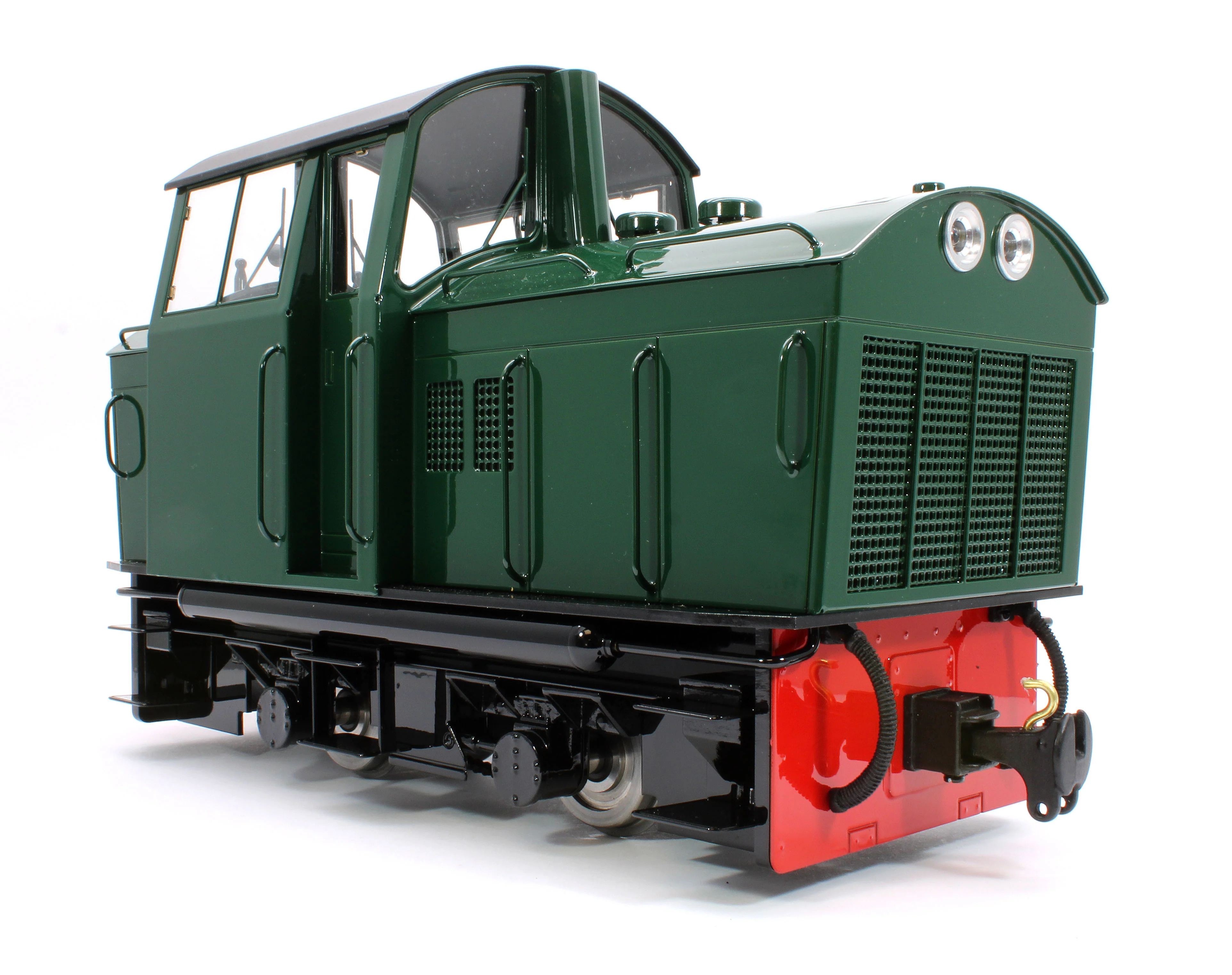 CNWS 0-4-0 'Conway Castle' Deep Brunswick Green (Radio Control, Insulated Wheels) Diesel Locomotive - With Sound - Image 6