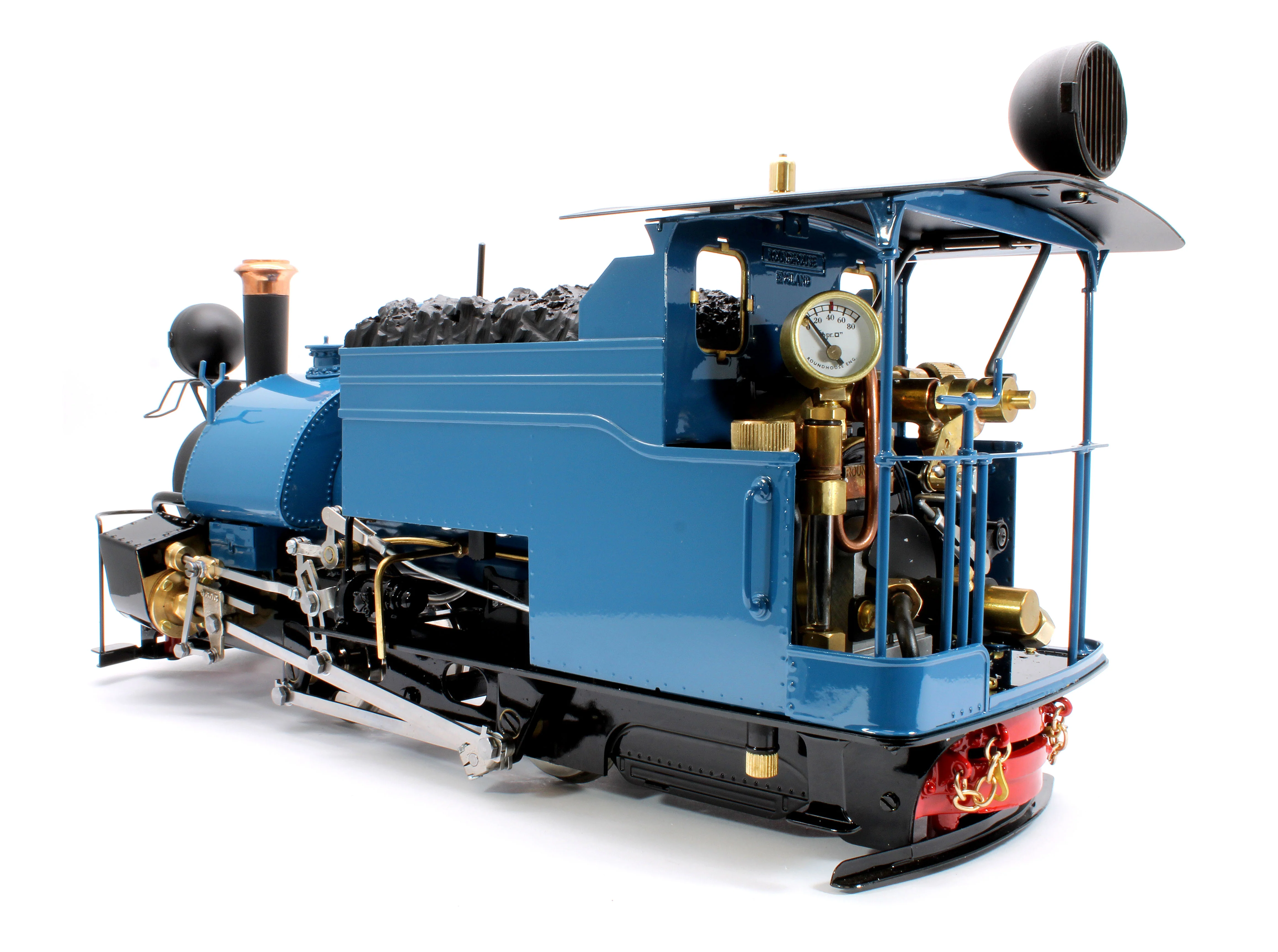 Class B 0-4-0 Saddle Tank Engine 'Darjeeling' Darjeeling Blue (Manual Control, Uninsulated Wheels) Steam Locomotive - Image 3