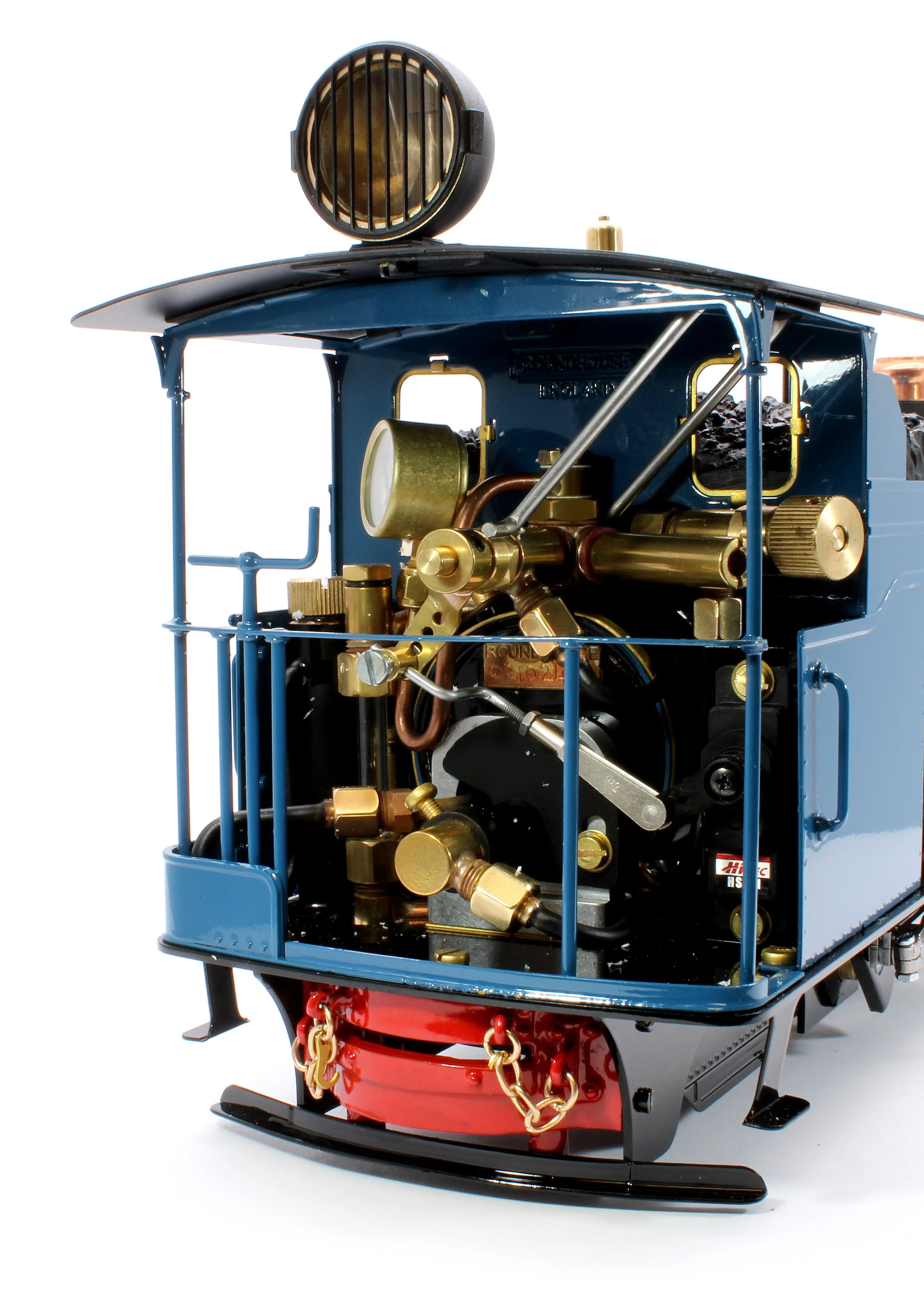 Class B 0-4-0 Saddle Tank Engine 'Darjeeling' Darjeeling Blue (Radio Control, Uninsulated Wheels) Steam Locomotive - Image 7