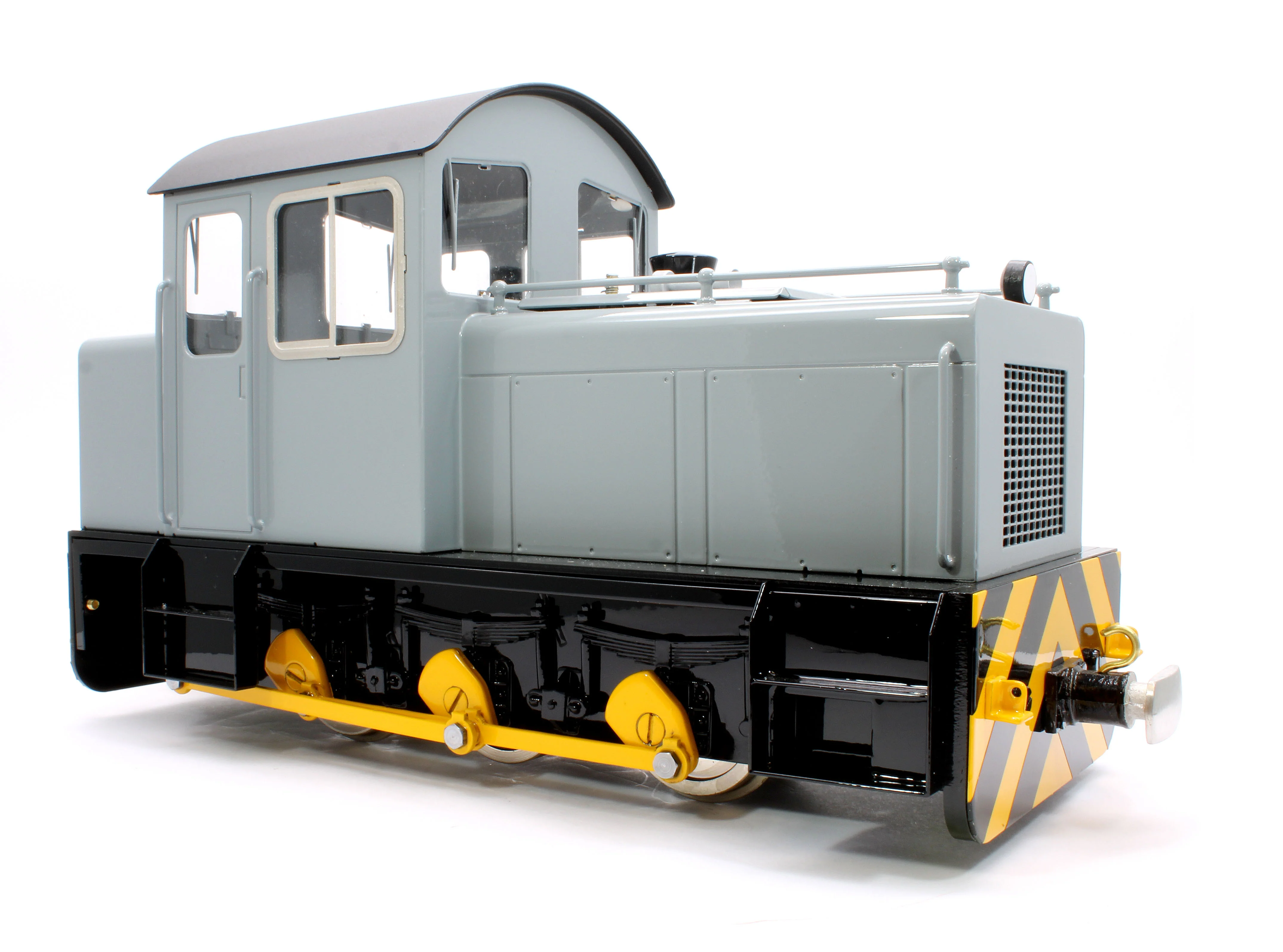 0-6-0 'Harlech Castle MK.1' WD Grey (Radio Control, Insulated Wheels) Diesel Locomotive - With Sound - Image 6