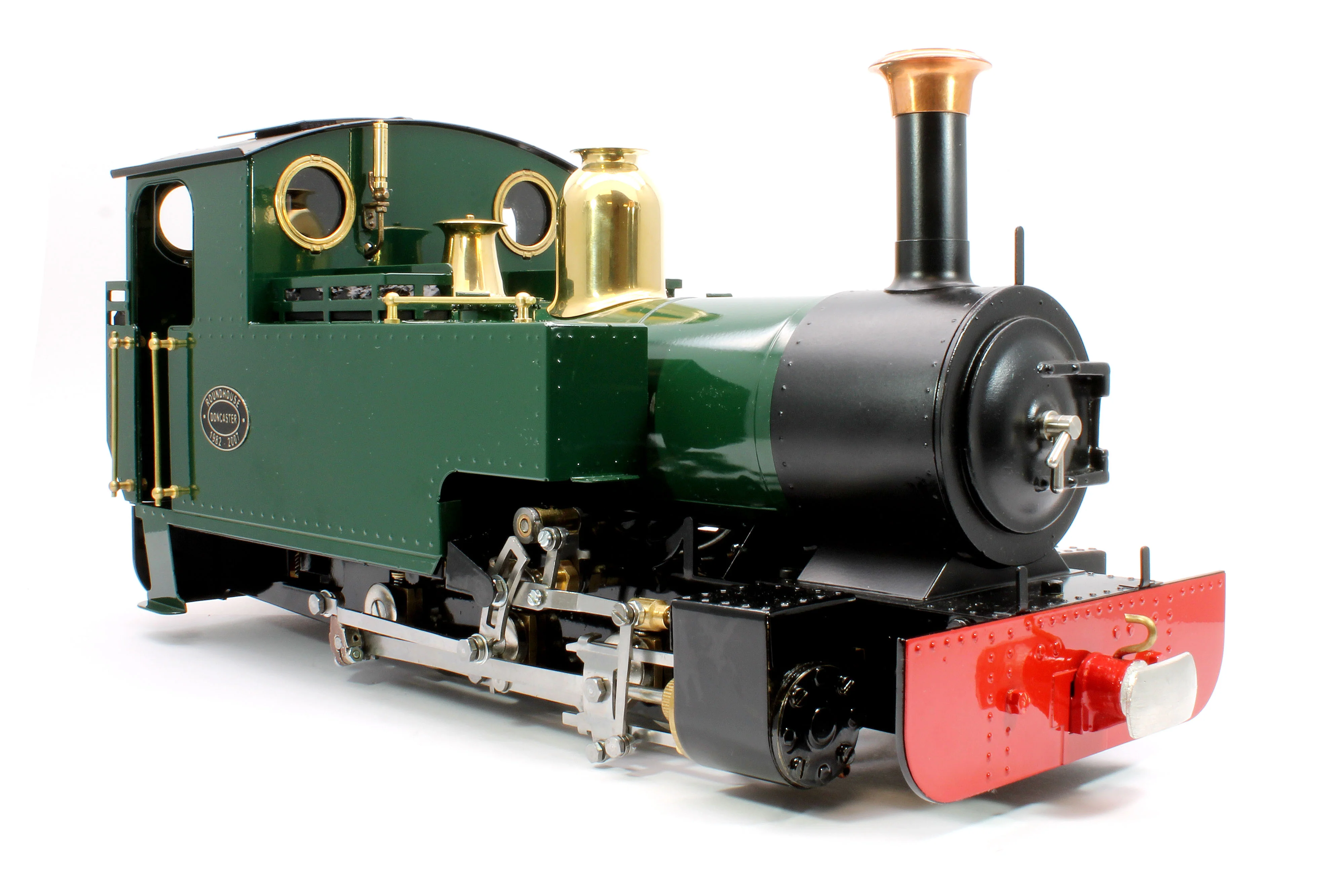 SLRC-GREEN-I 0-6-0 'Silver Lady' Deep Brunswick Green (Radio Control, Insulated Wheels) Steam Locomotive - Image 4