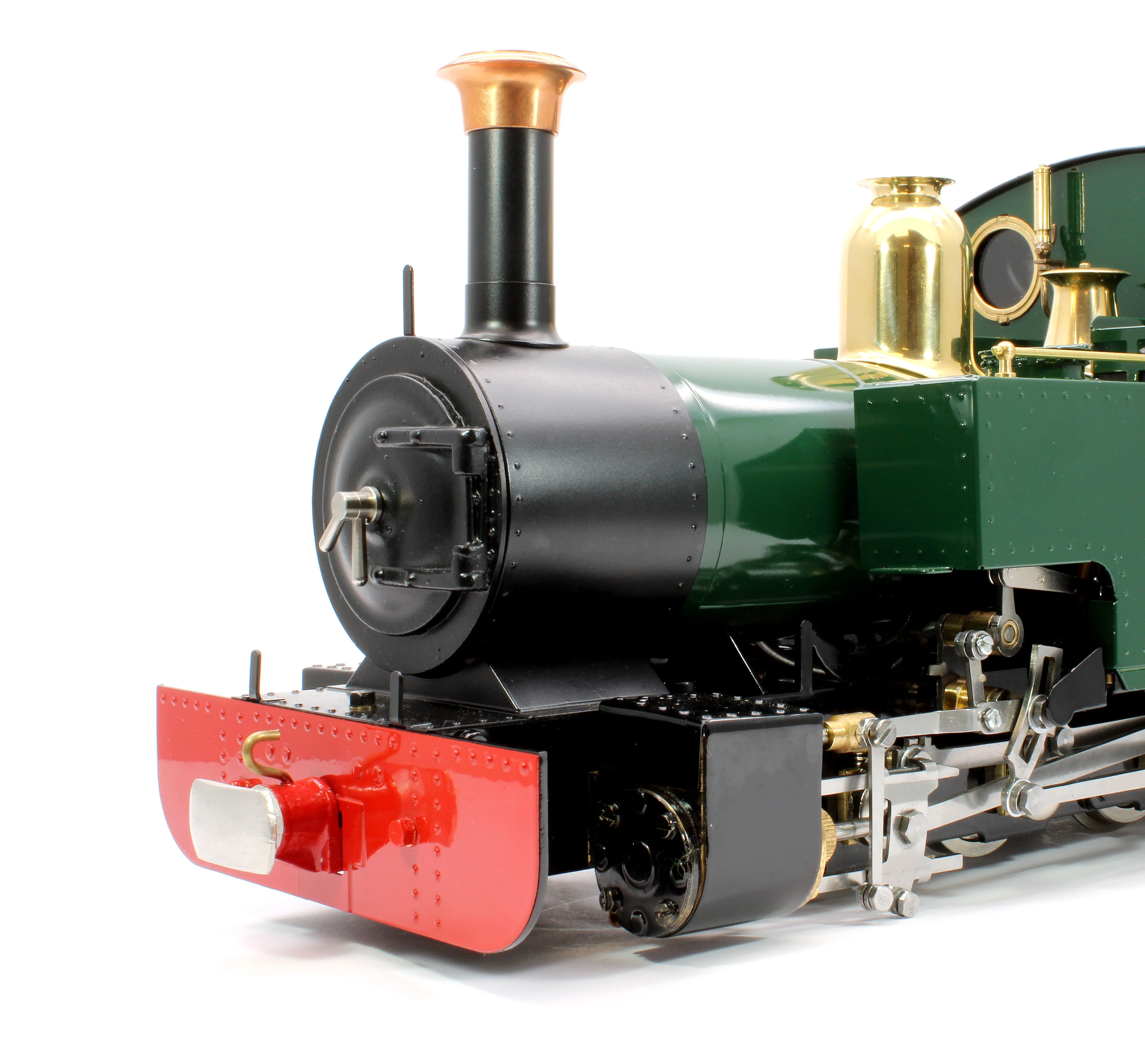 SLRC-GREEN-I 0-6-0 'Silver Lady' Deep Brunswick Green (Radio Control, Insulated Wheels) Steam Locomotive - Image 8