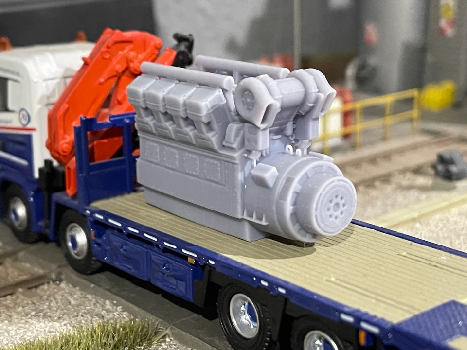 OO Gauge Class 20 Engine (Single Pack) - Unpainted Model Kit - Image 2