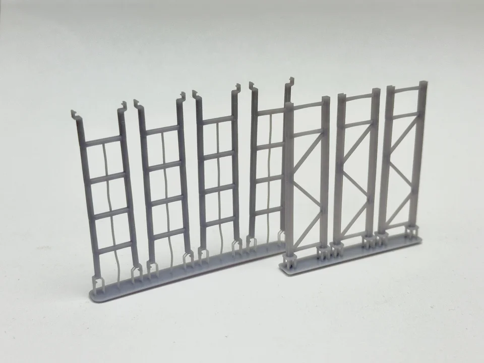 OO Gauge Pallet Racking (Single Pack) - Unpainted - Image 2