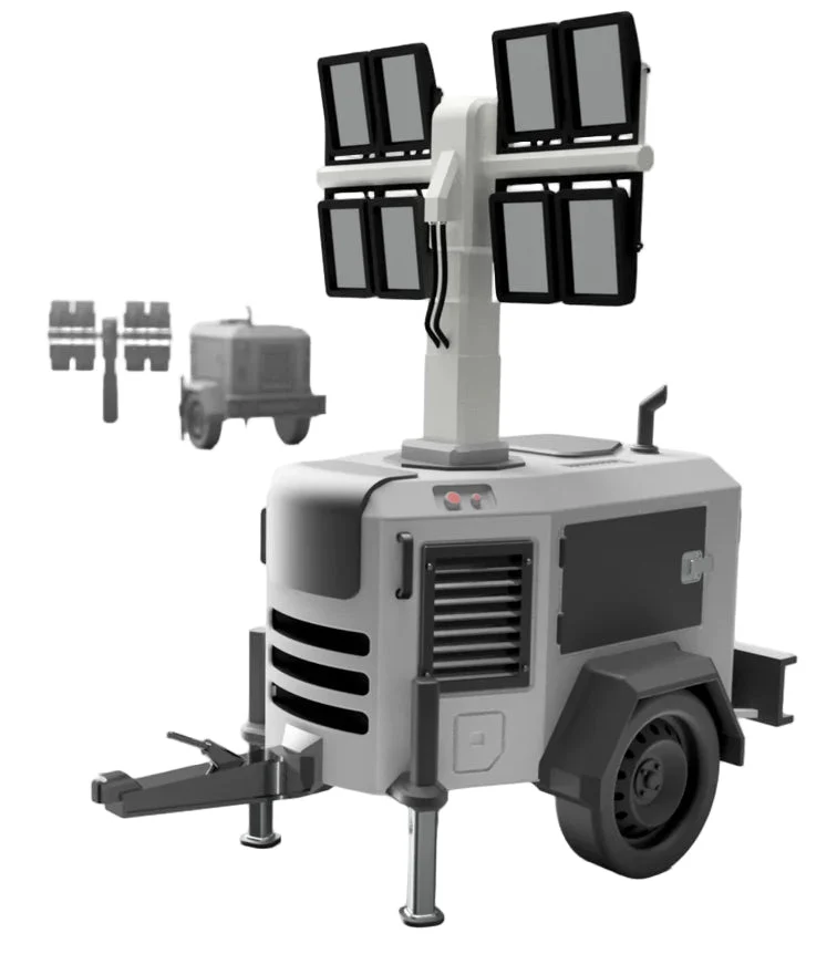 OO Gauge Lighting Tower (Single Pack) - Unpainted